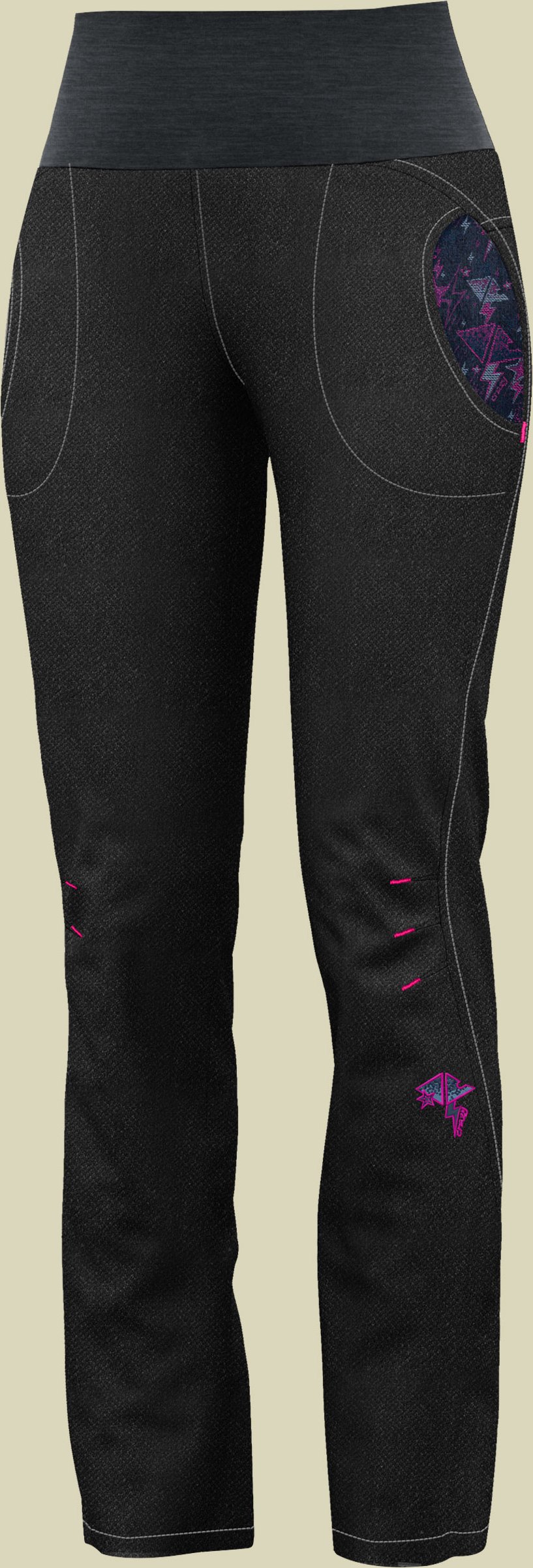 Pant After Women Größe S Farbe wool effect dark gray