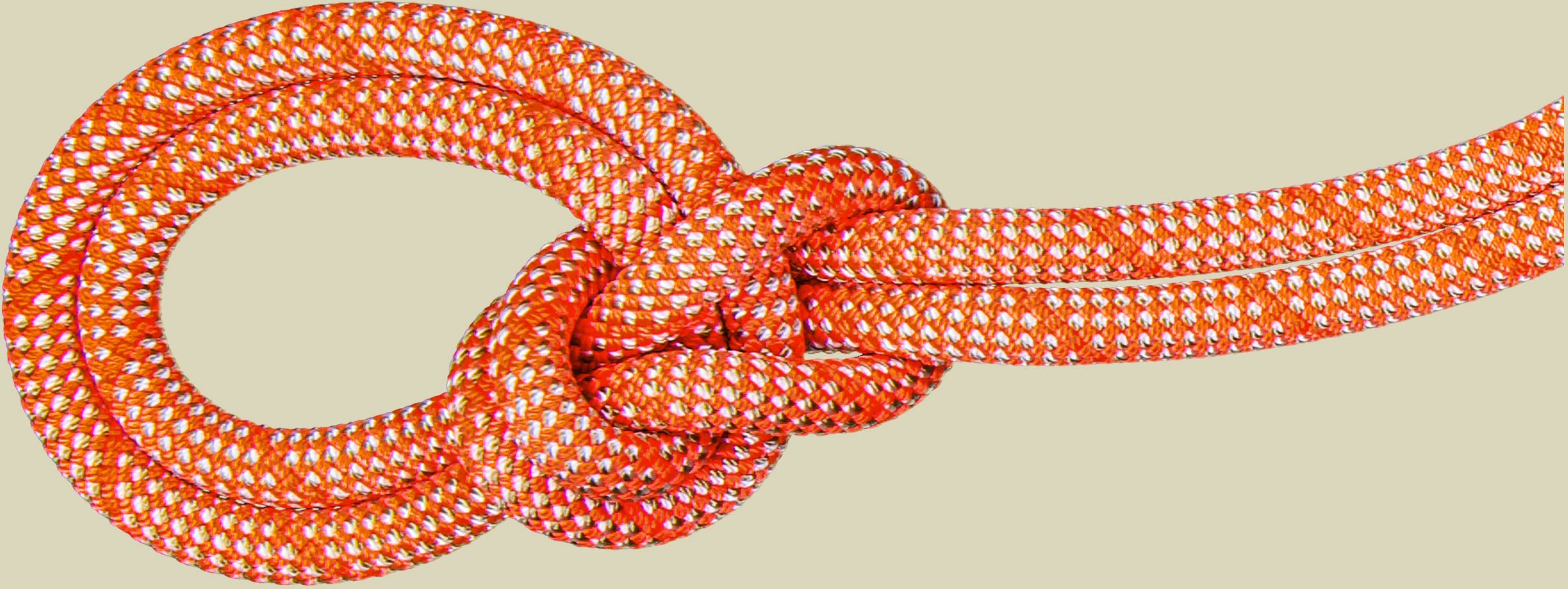 9.8 Crag Classic Rope 60 m orange - orange-white