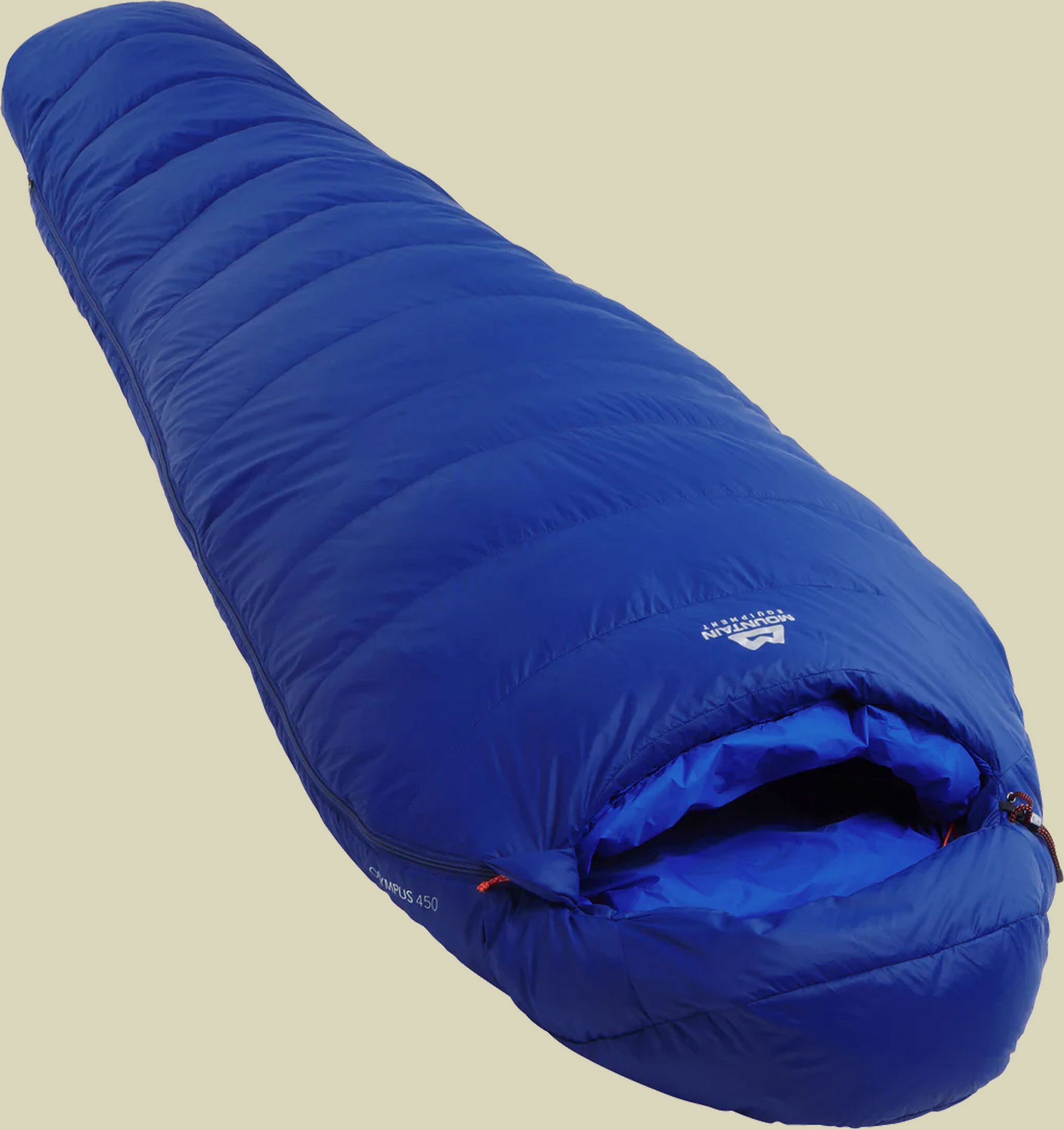 Olympus 450 Men Long Länge 207 cm Reißverschluss links Farbe admiral blue