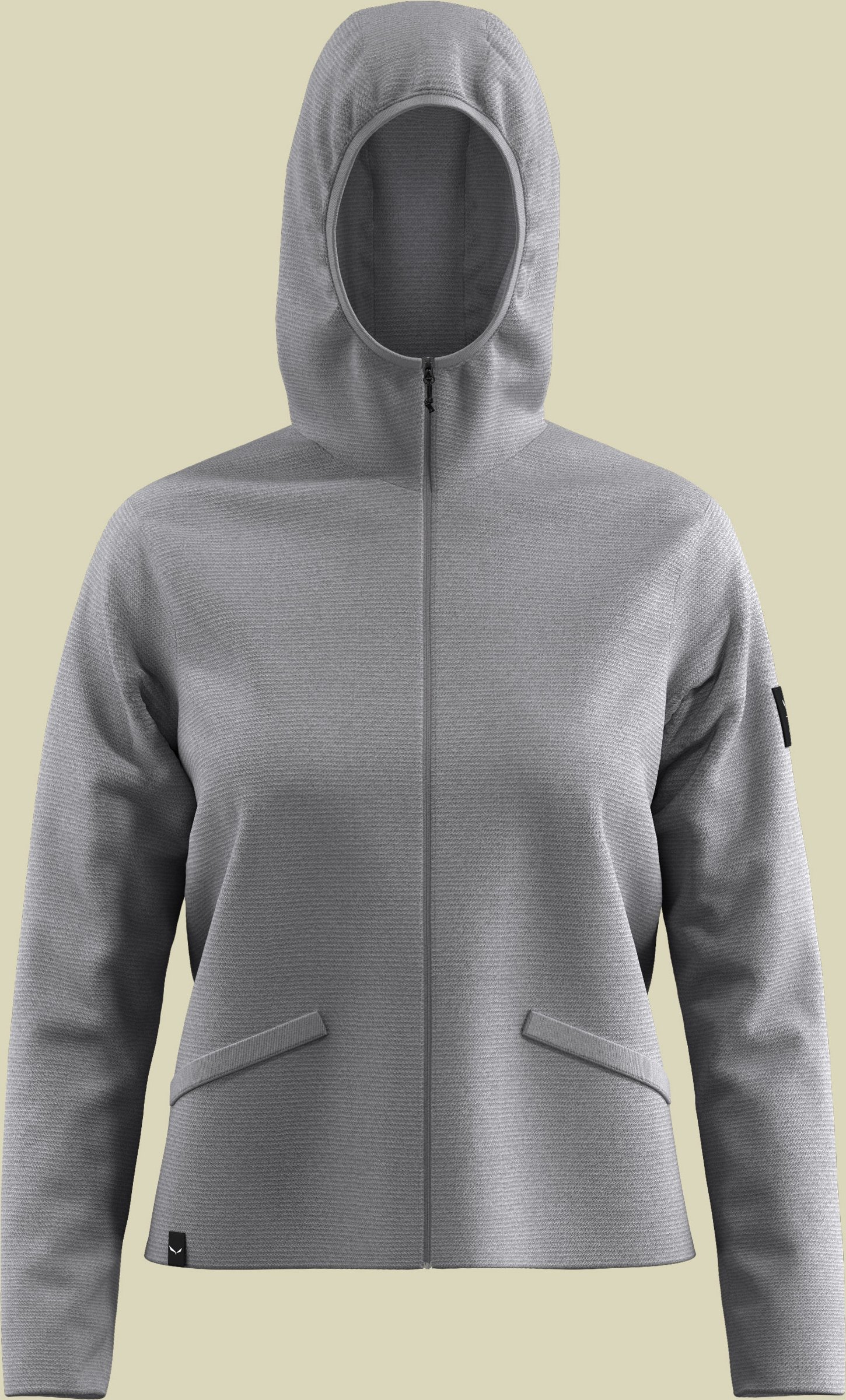 Fanes Sarner Jacket Women 36 grau - silver melange