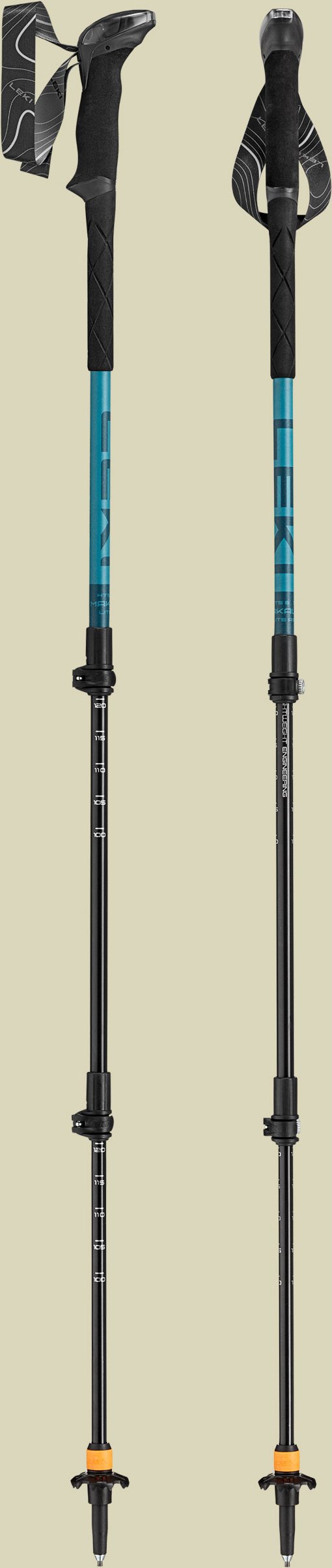 Makalu Lite AS Länge 100 - 135 cm Farbe greenblue light-greenblue dark