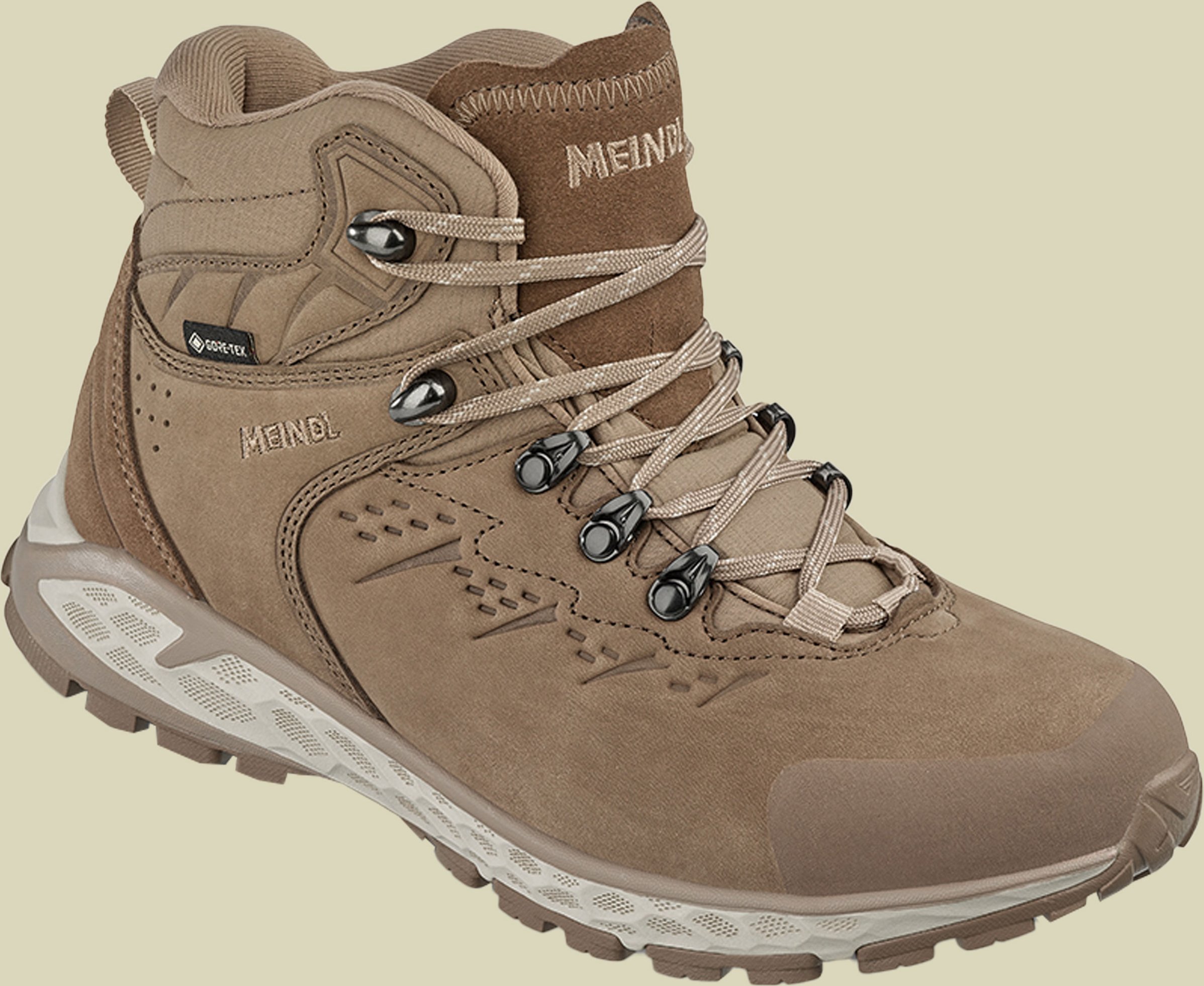 Menorca Walker Lady Mid UK 7,5 braun - natur/beige