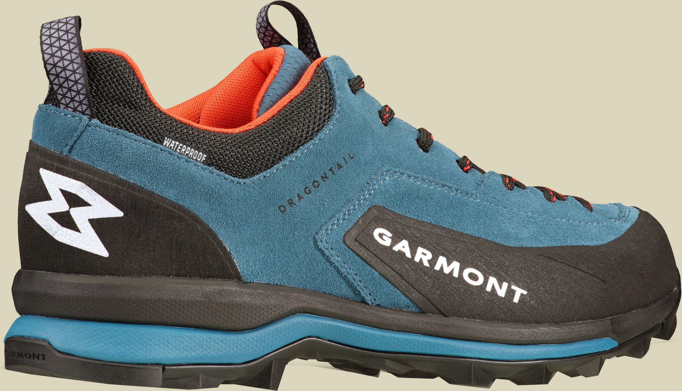 Thumbnail - Dragontail WP Men UK 11 blau - coral blue/fiesta red