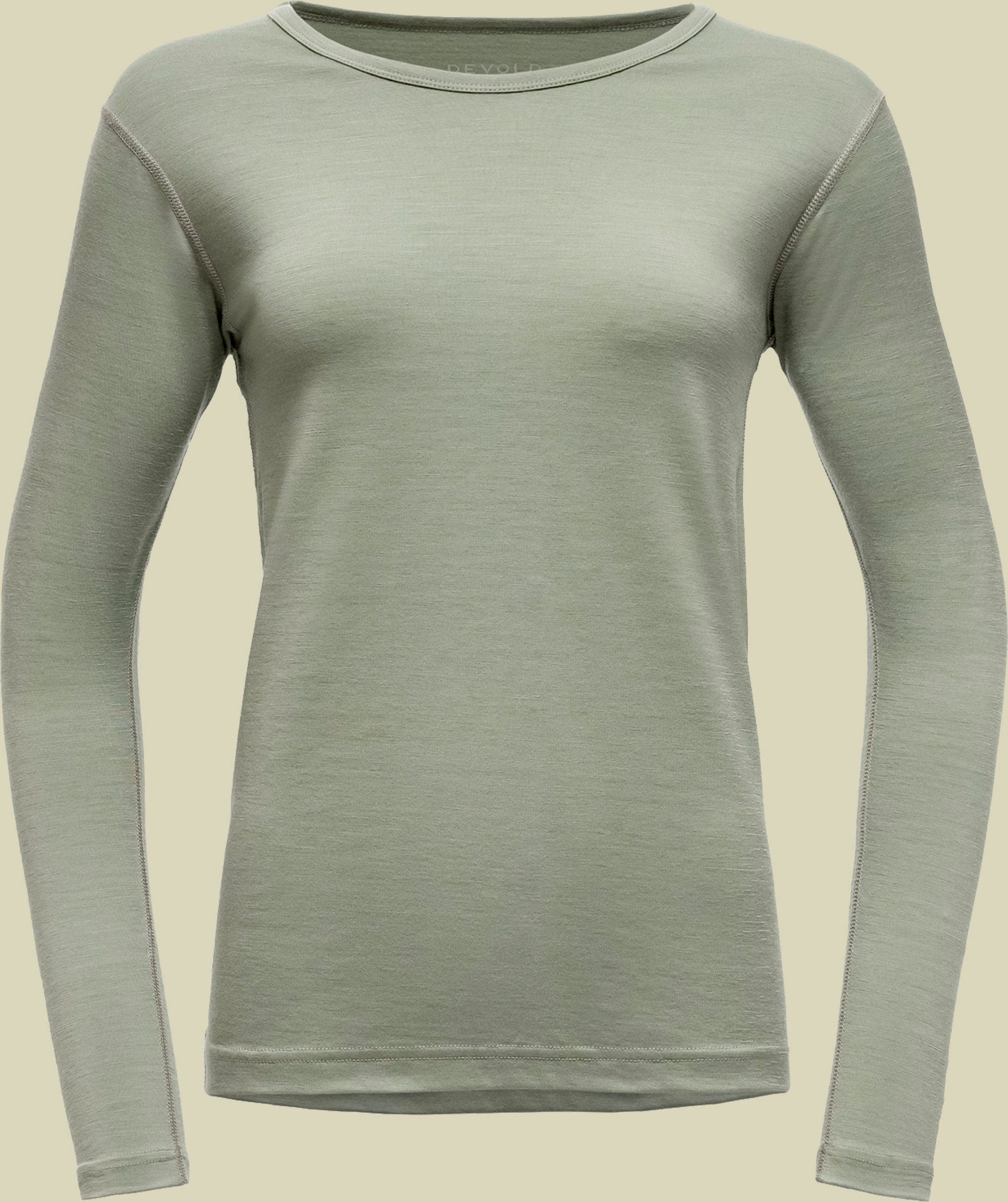 Breeze Plus Merino 200 Shirt Woman M grau - fog