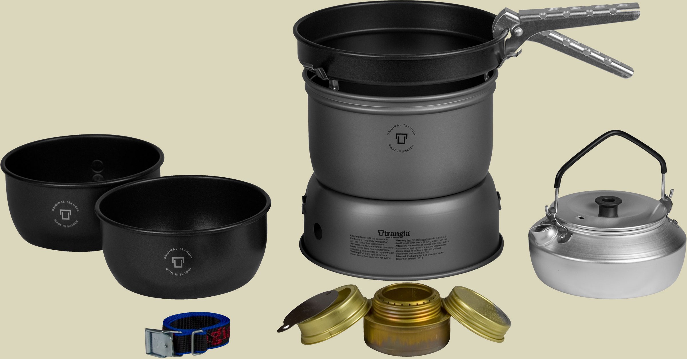 Sturmkocher klein HA ALU 27-6HA 150276 mit Non-Stick Pfanne und WK