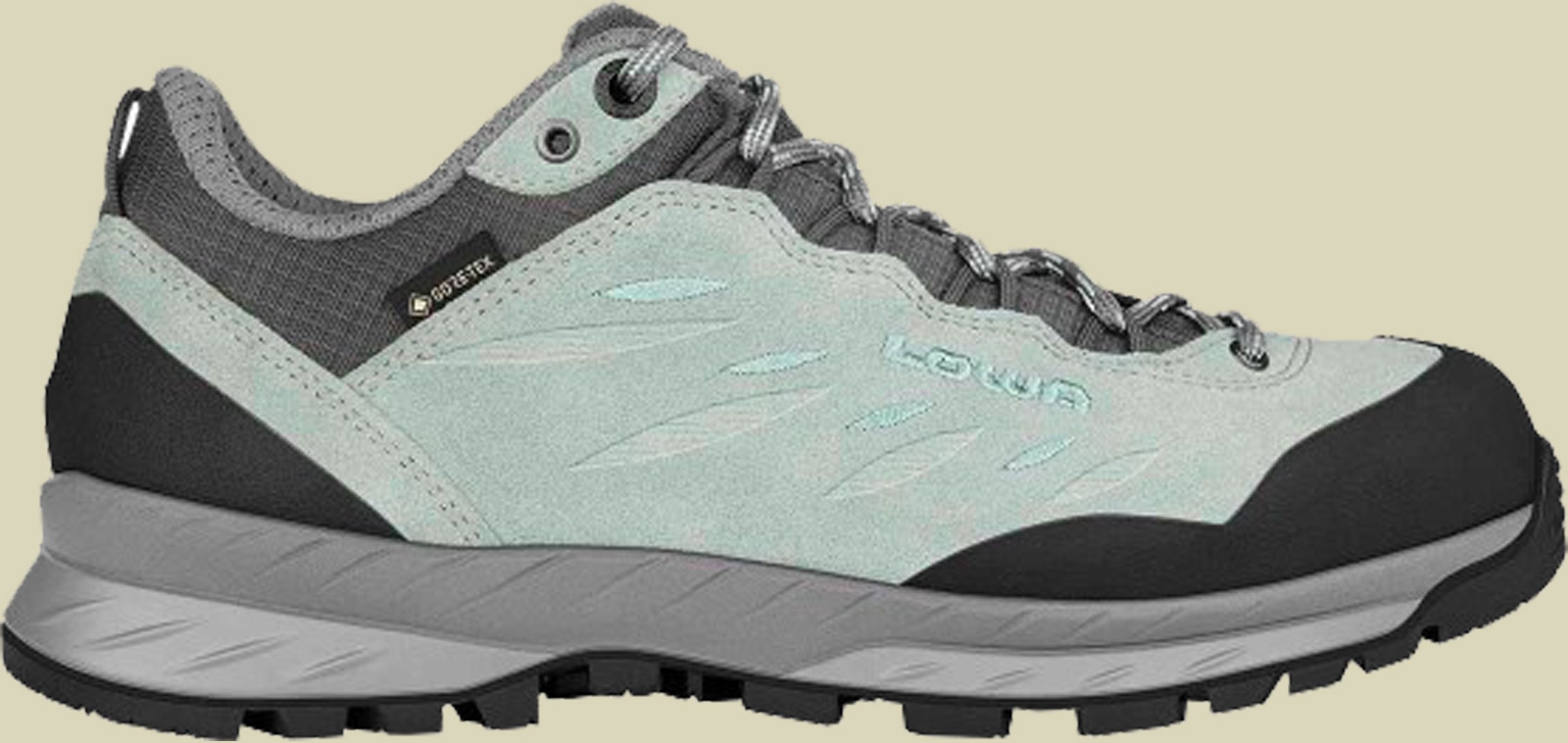 Delago GTX Lo Women Größe UK 6 Farbe patinagrün/hellblau