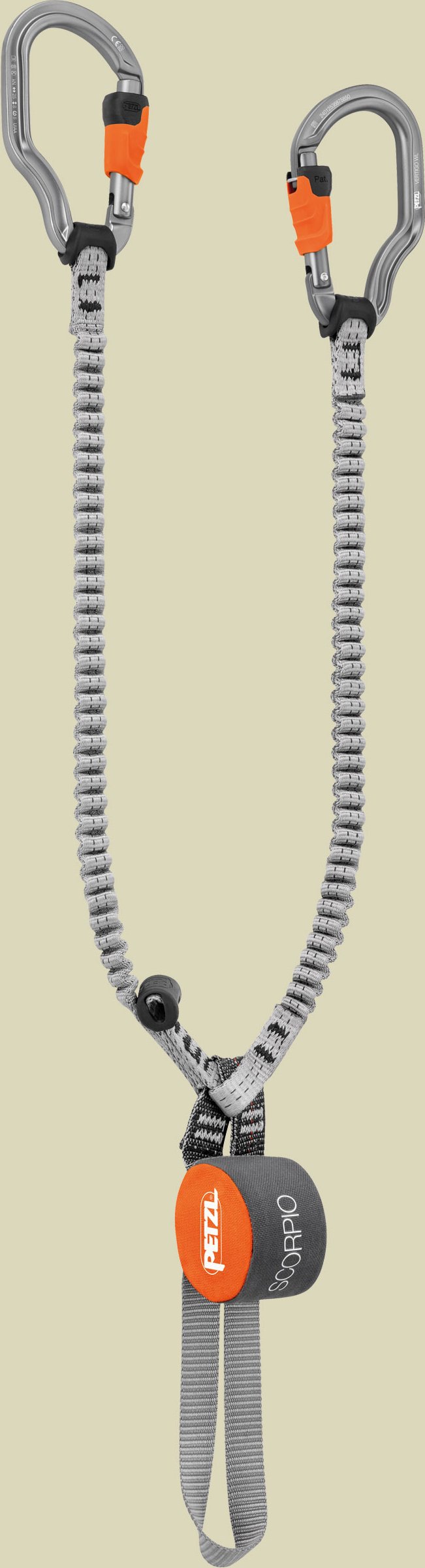 Scorpio Vertigo mit Vertigo Wire-Lock Karabinern
