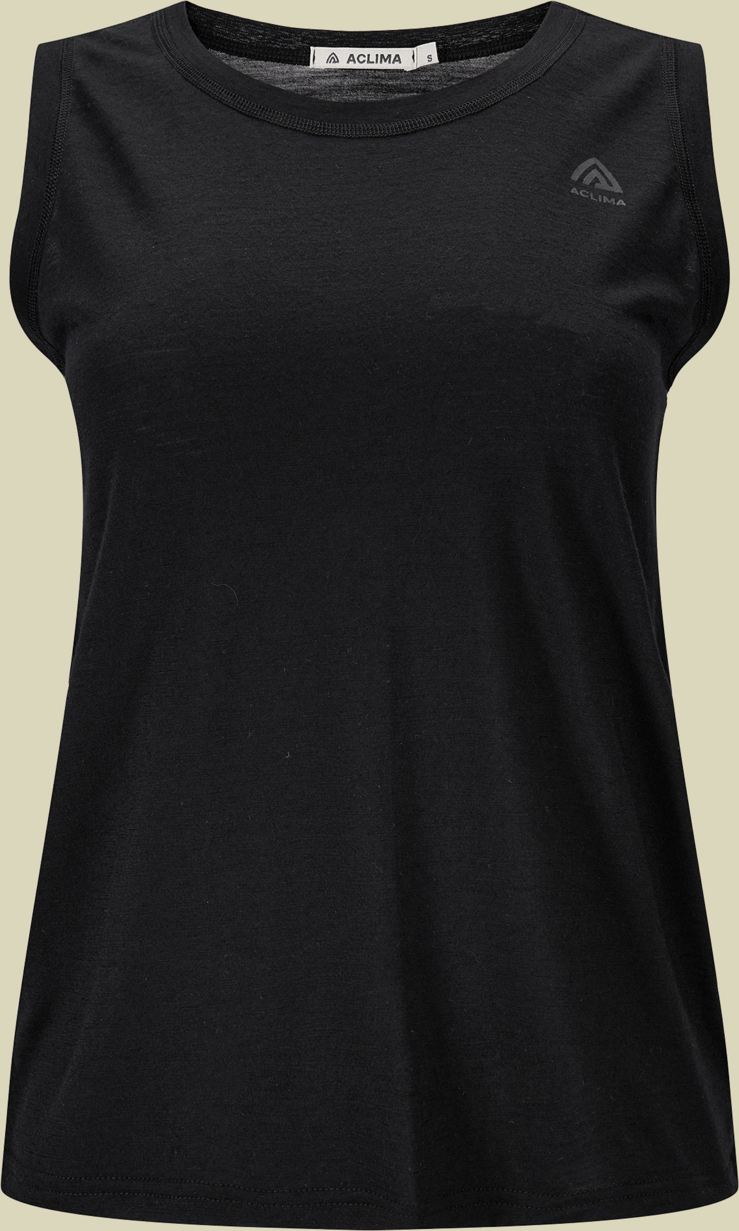 LightWool 140 Singlet V2 Women L schwarz - jet black