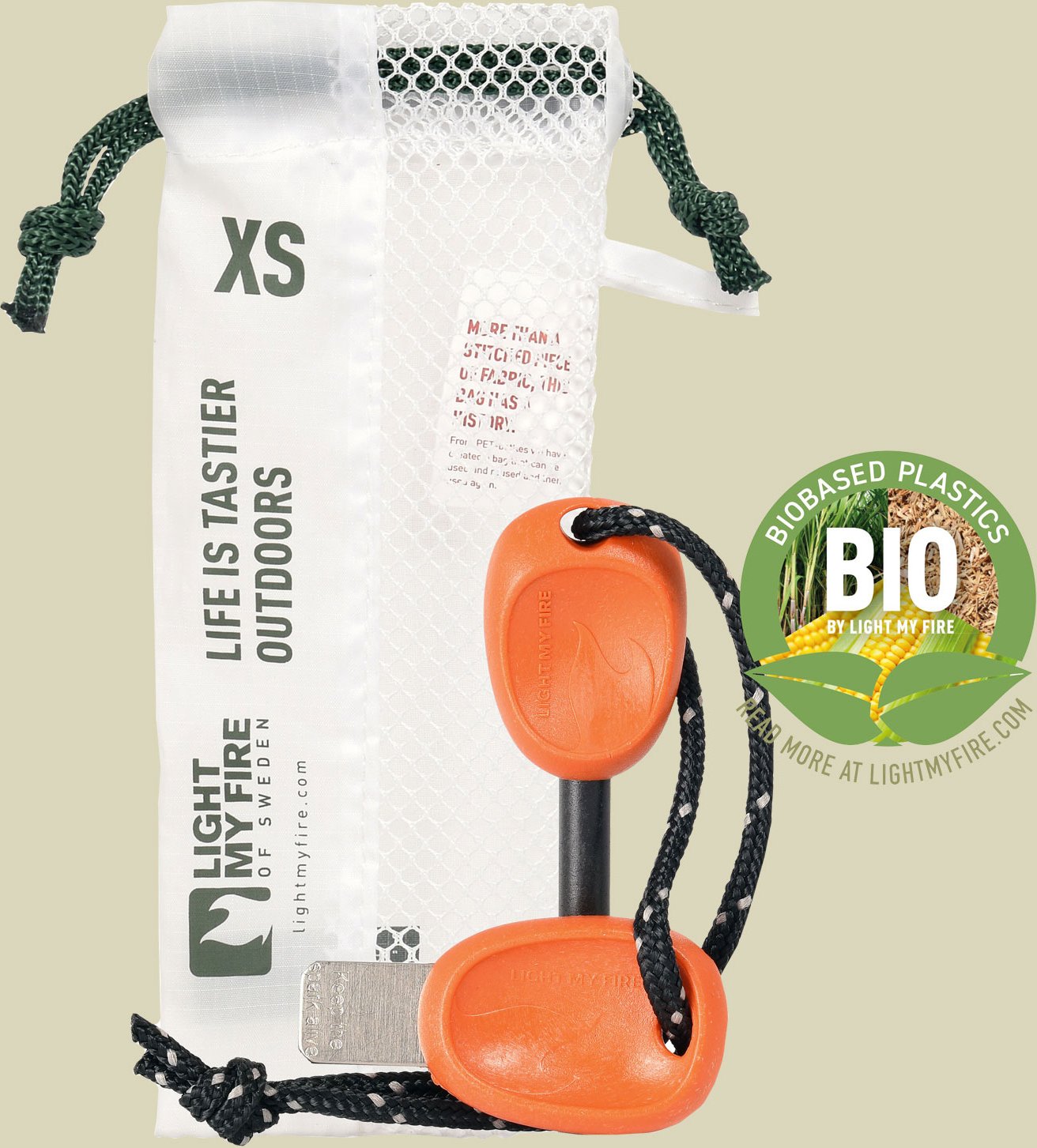 Swedish FireSteel Bio scout one size Farbe rustyorange