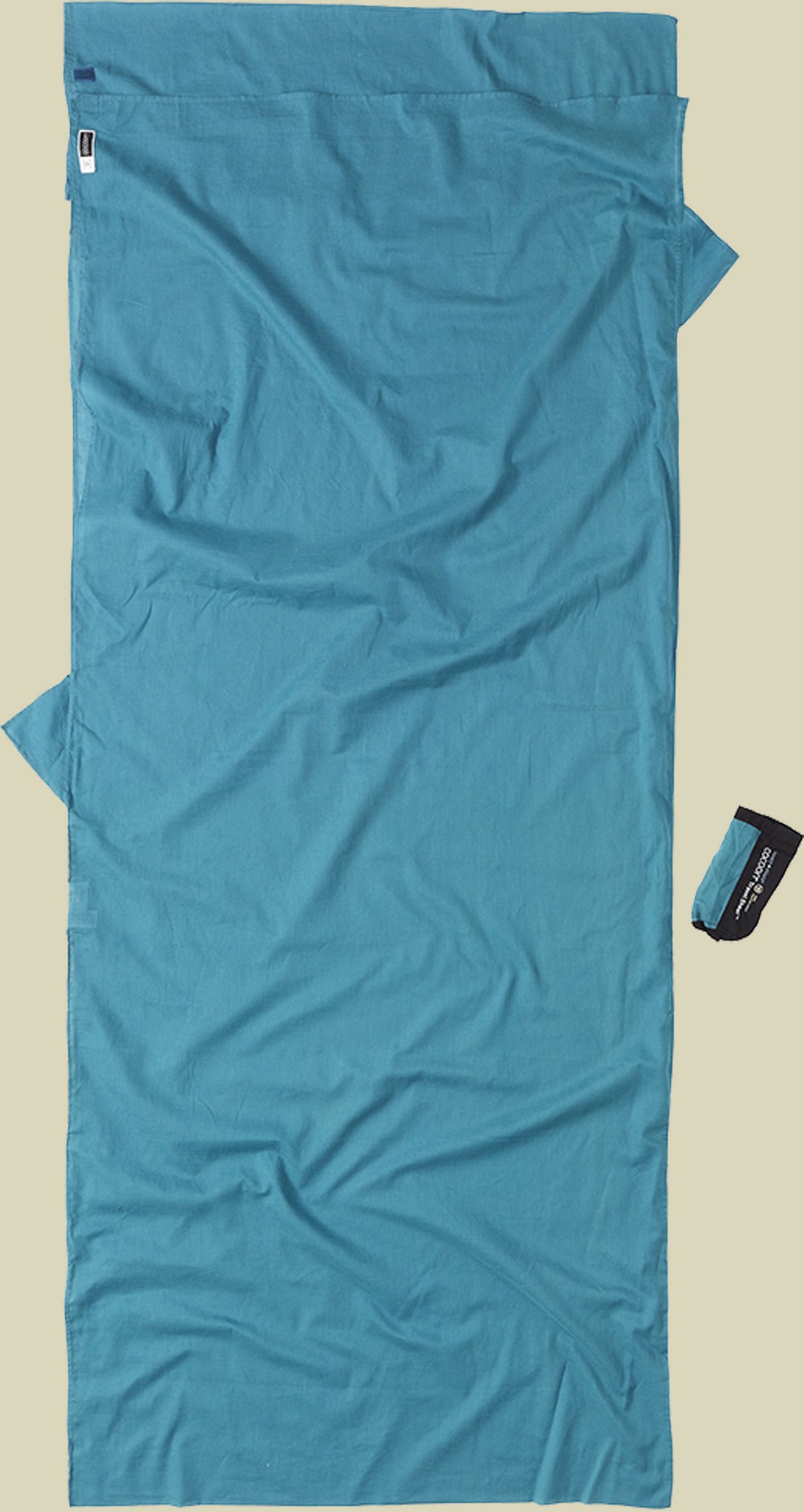 Insect Shield TravelSheet Egyptian Cotton Größe 210 x 82 cm Farbe laguna blue