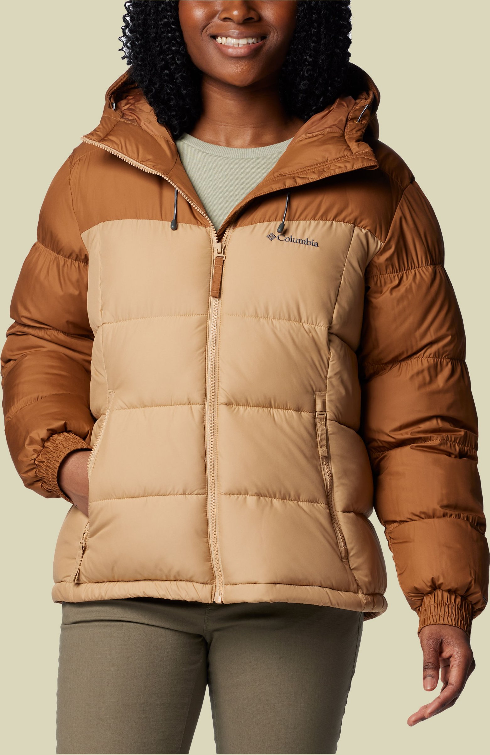 Pike Lake II Insulated Jacket Women braun S - Farbe camel brown