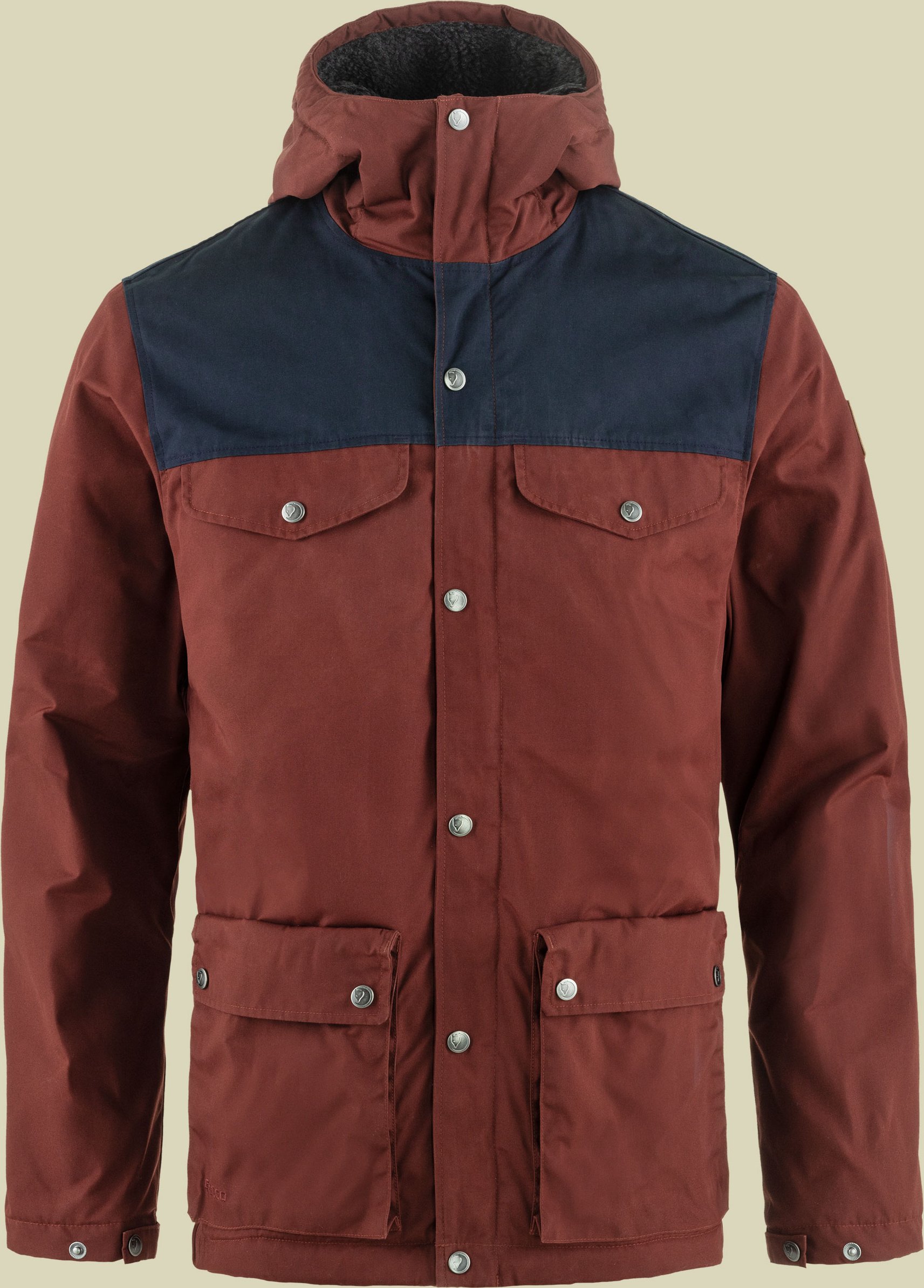 Greenland Winter Jacket Men rot XL - maroon/dark navy