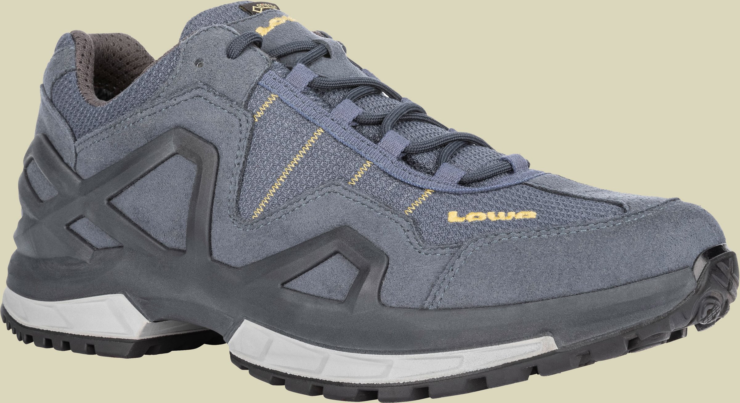 Thumbnail - Gorgon GTX Men UK 12 grau - stahlblau/senf