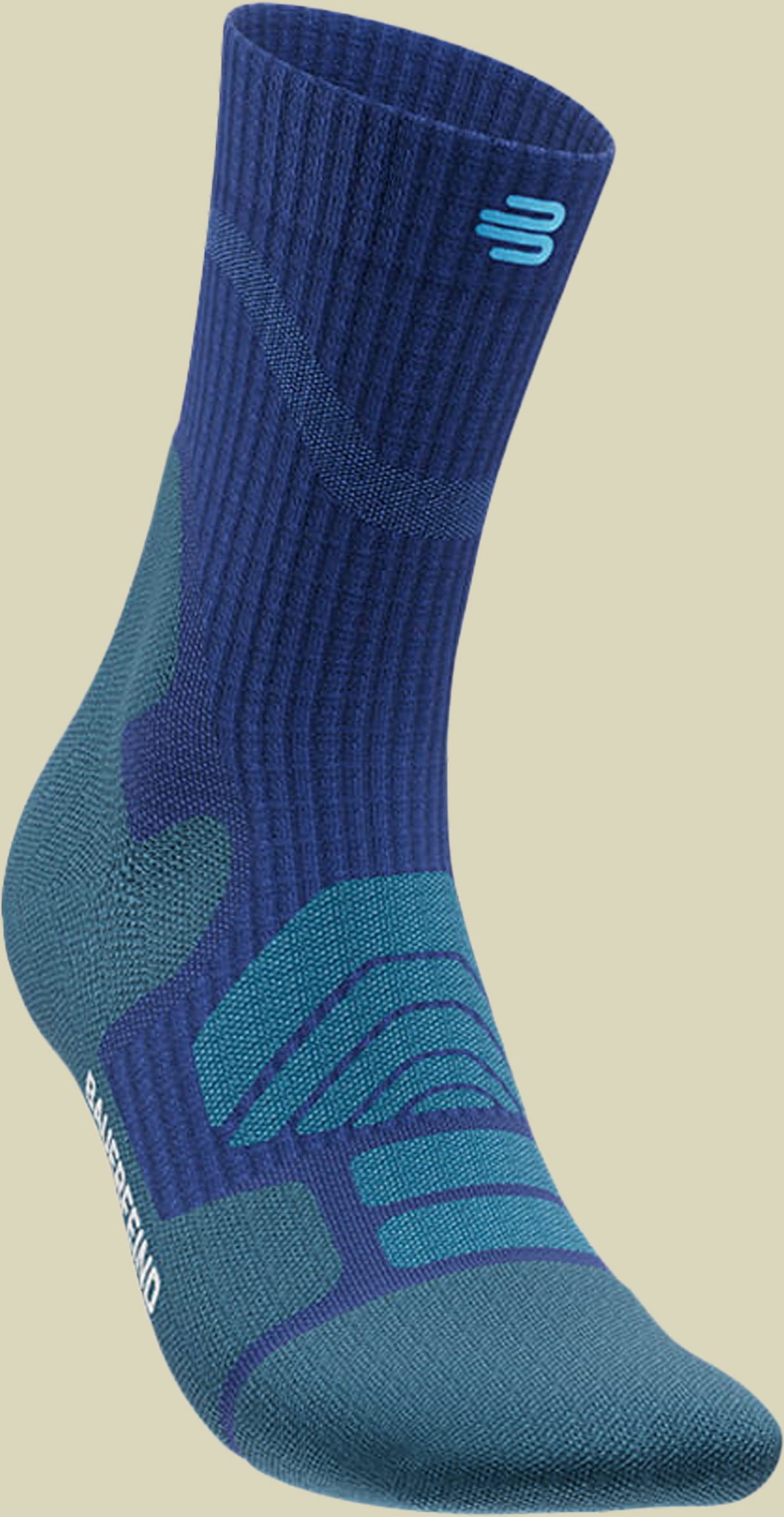 Outdoor Merino Mid Cut Socks Men 42-45 blau - ocean blue