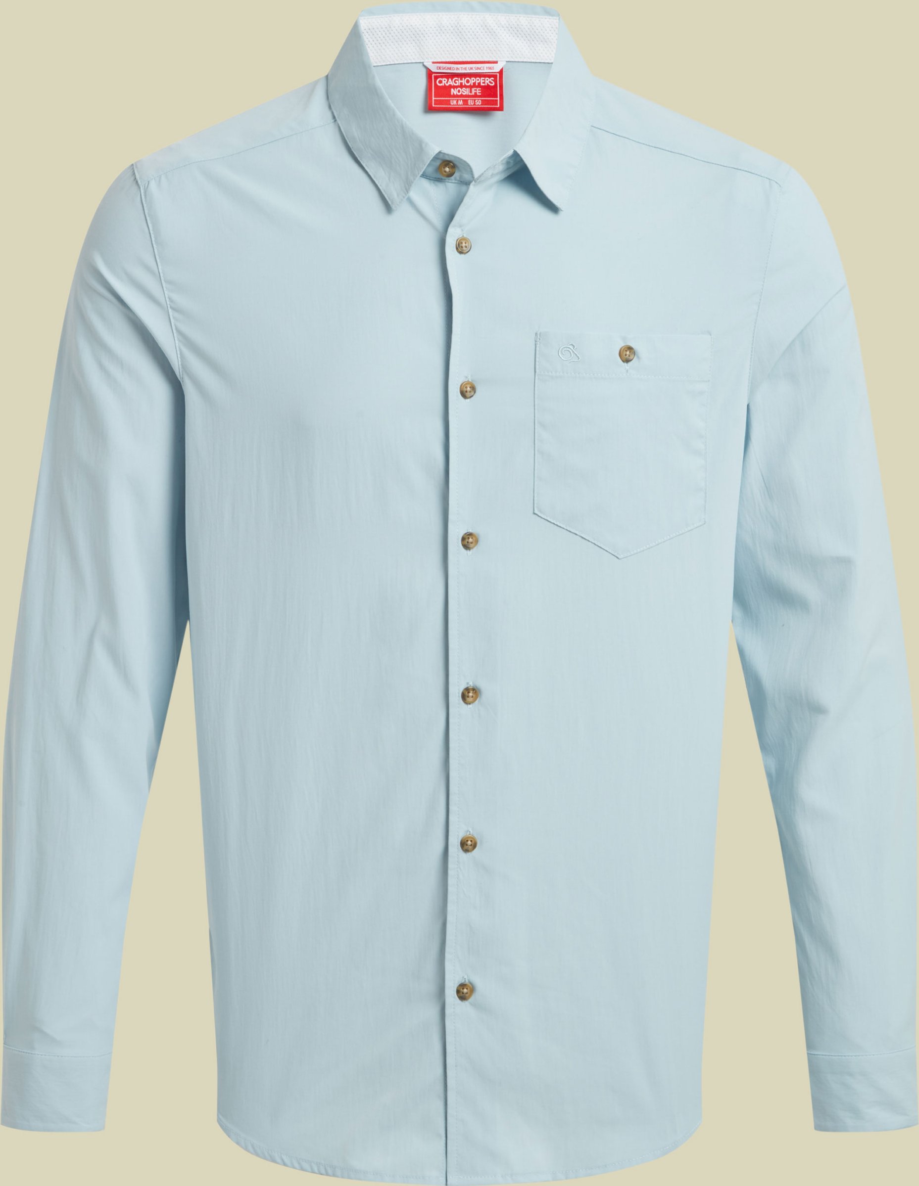 Thumbnail - NosiLife Nuoro Long Sleeved Shirt II Men XL blau - niagara blue