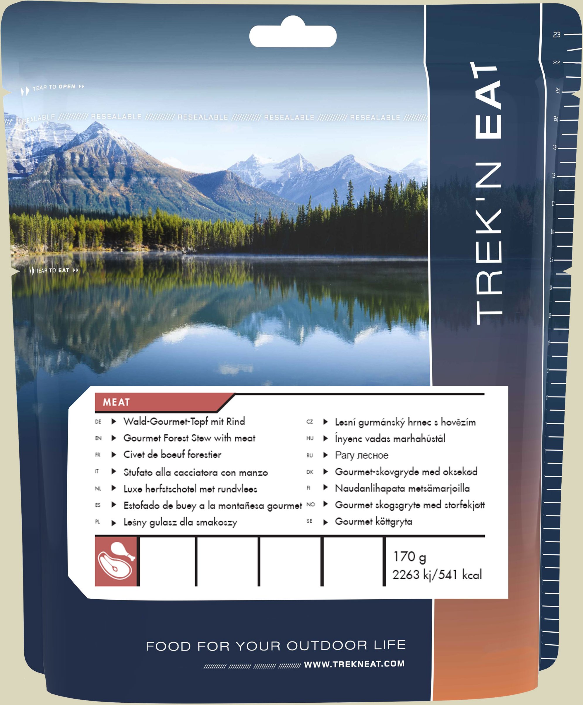 Wald-Gourmet-Topf mit Rind 170g Inhalt: 170 g