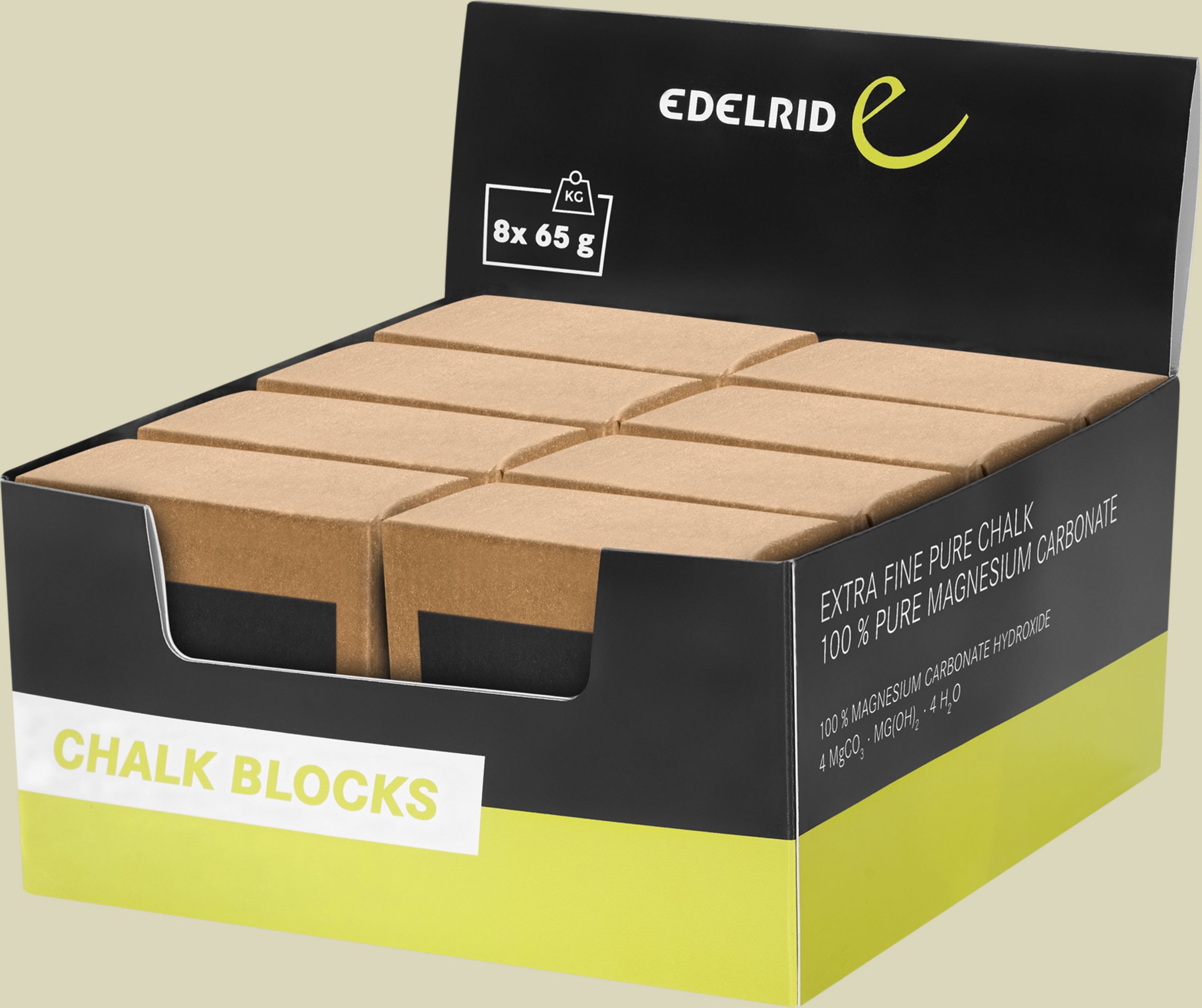 Thumbnail - Chalk Block 65g 1 STK Inhalt 65 g Farbe snow