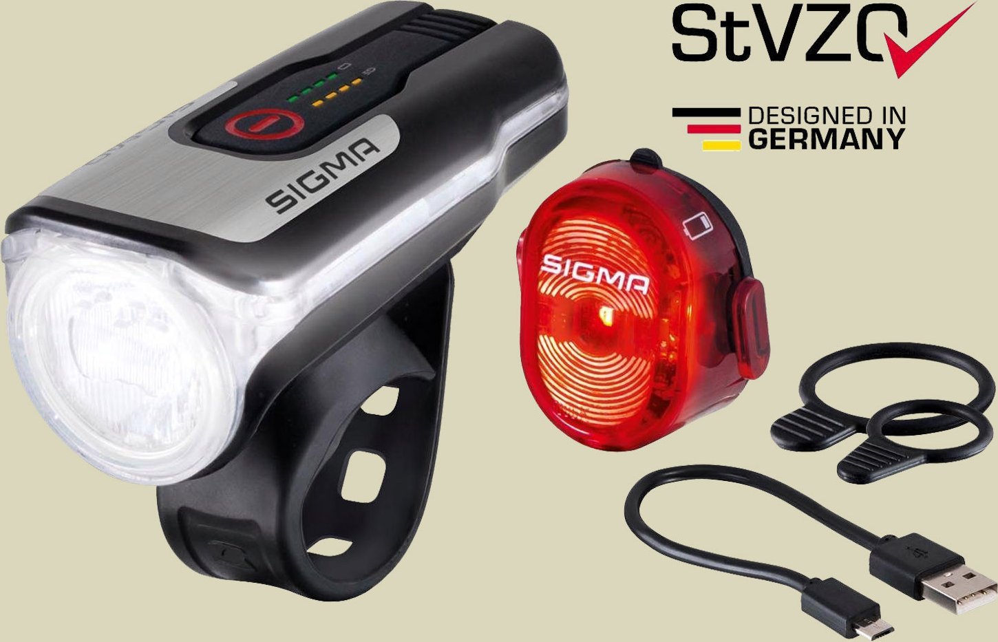 Thumbnail - LED Beleuchtungs-Set Aura USB 80 + Nugget II USB