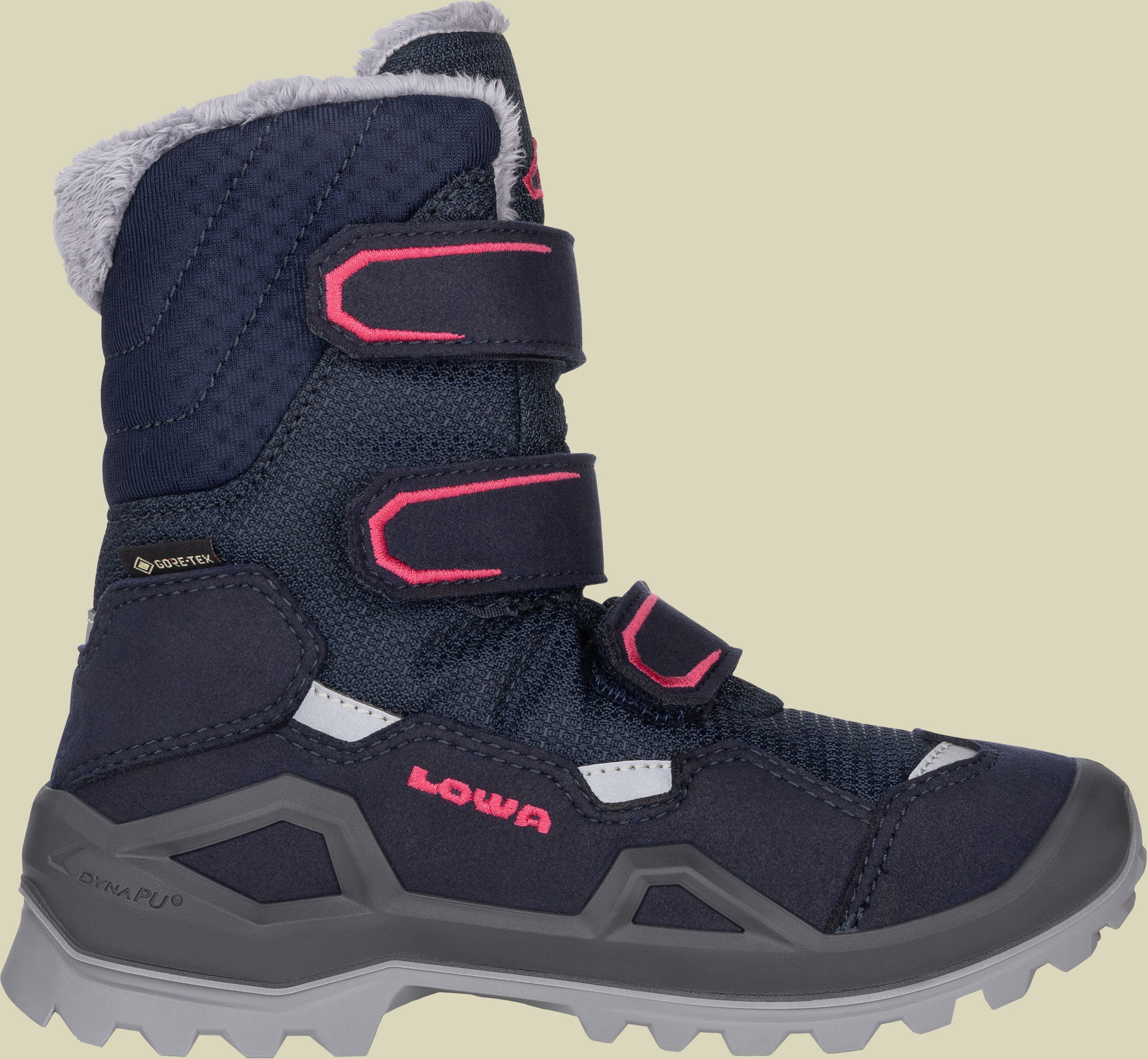 MILO EVO GTX HI Junior 36 blau - navy/beere