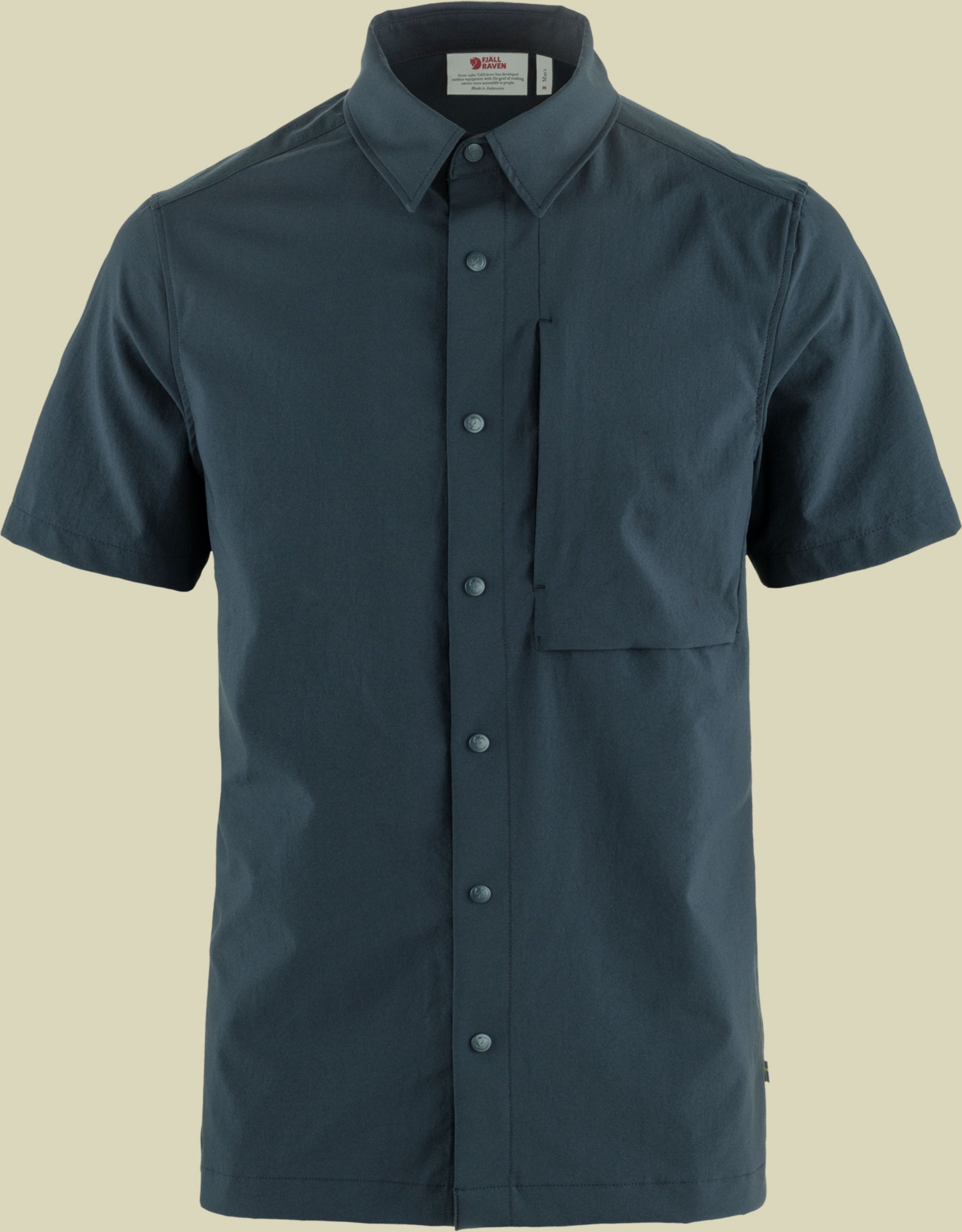 High Coast Pack Shirt SS Men M blau - dark navy
