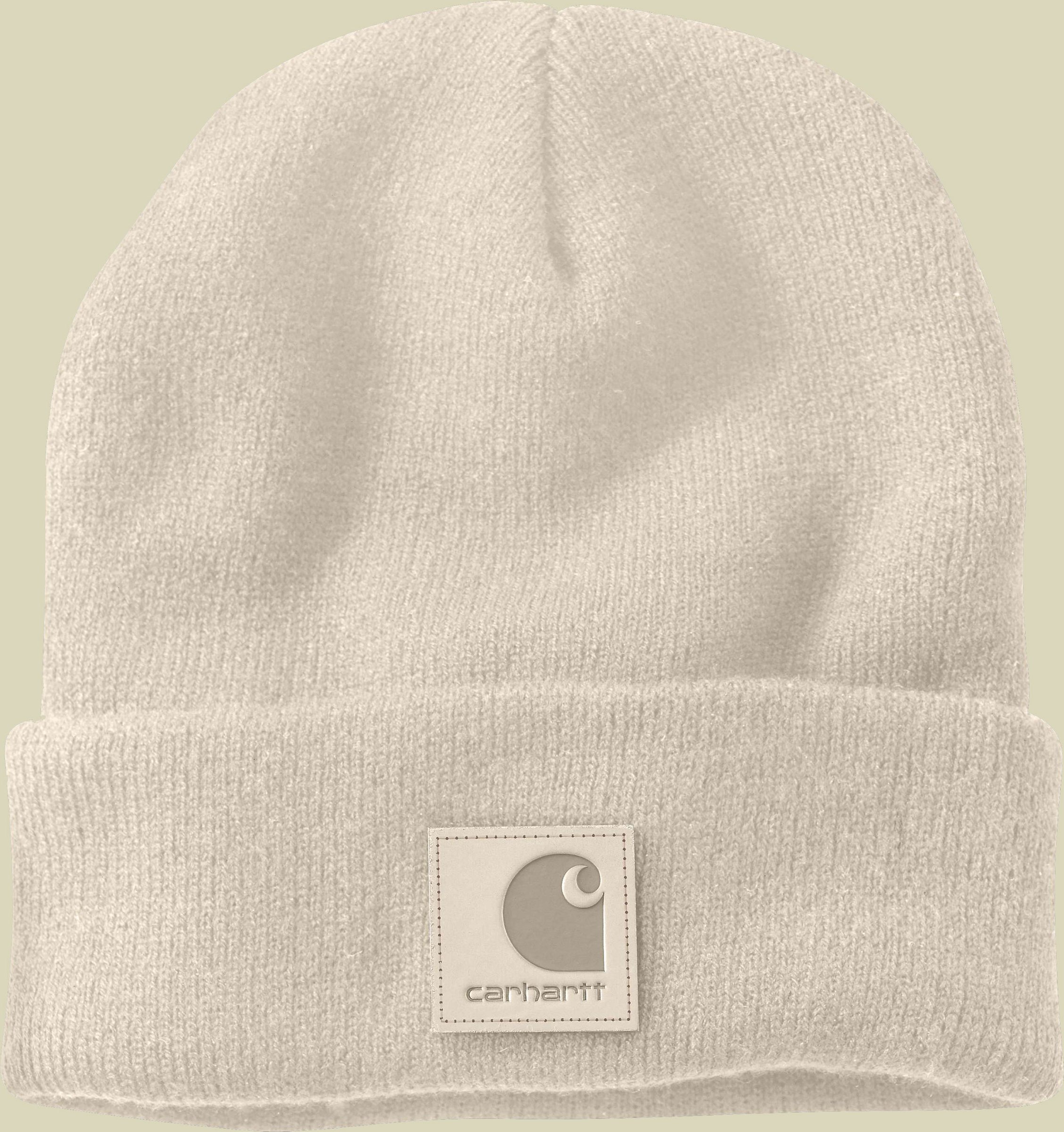 Knit Heart Patch Beanie one size grau - oat milk