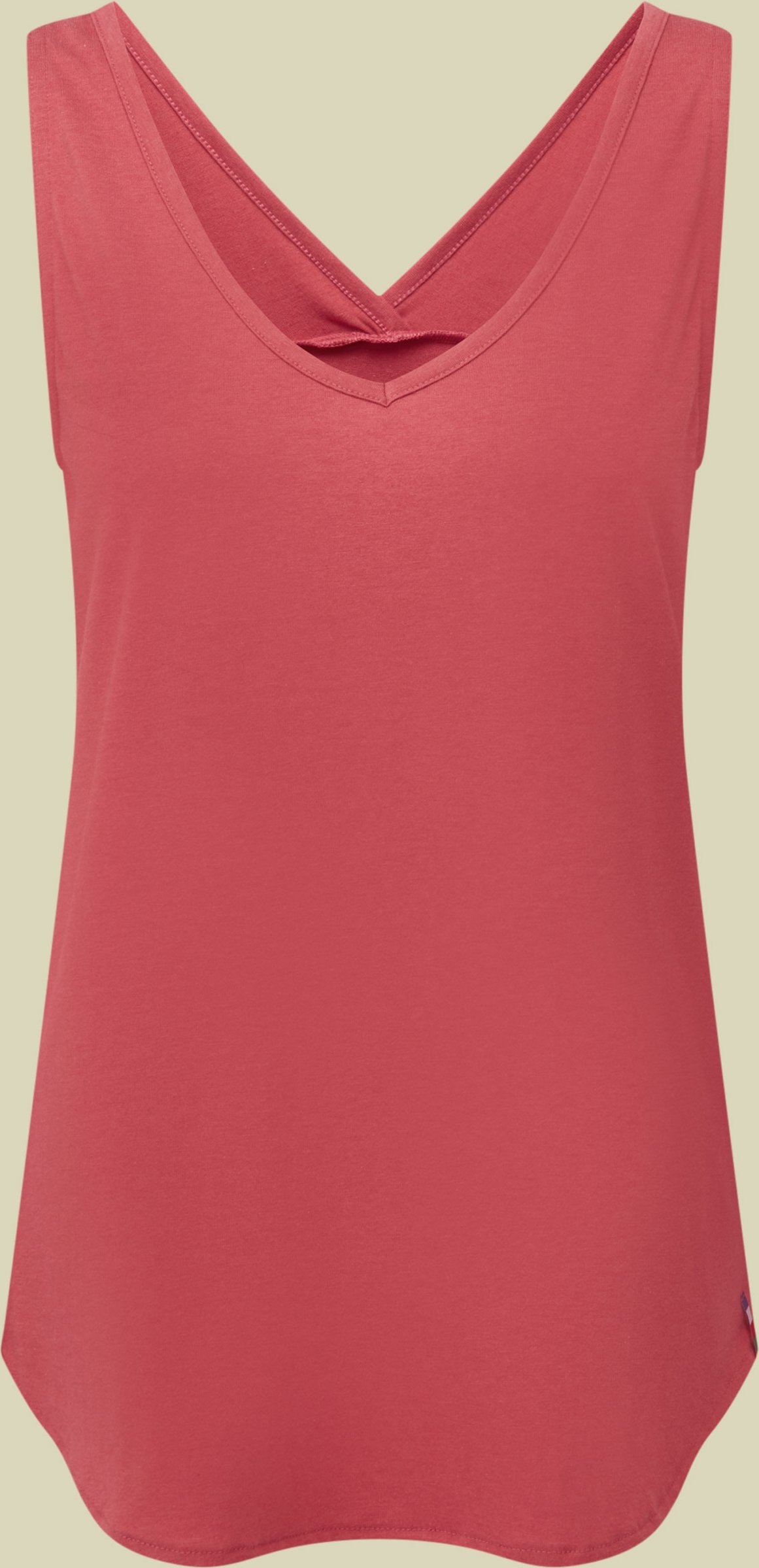 Bali V-Neck Tank Women rosa L - Farbe rosie
