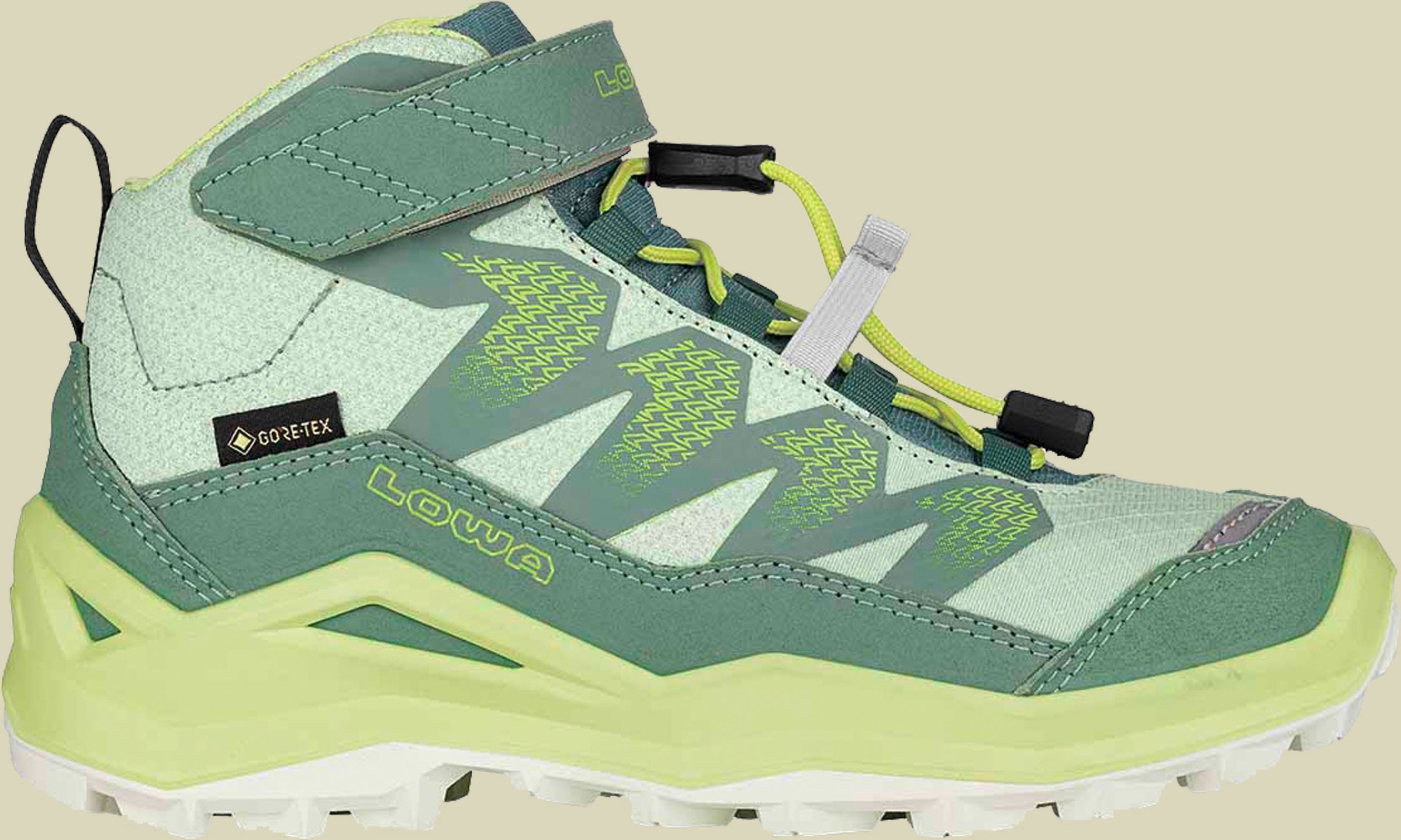 Maddox Pro GTX Mid VC Junior 30 grün - rauchgrün/mintgrün