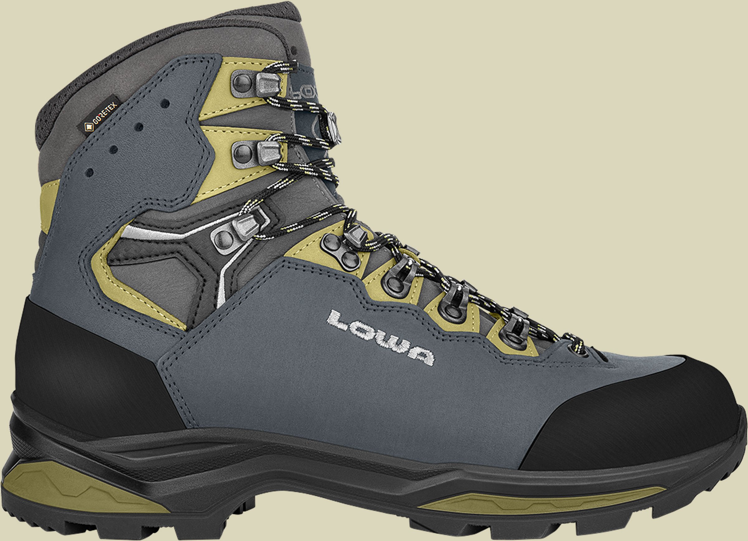 Camino Evo GTX Men UK 11,5 grau - stahlblau/kiwi