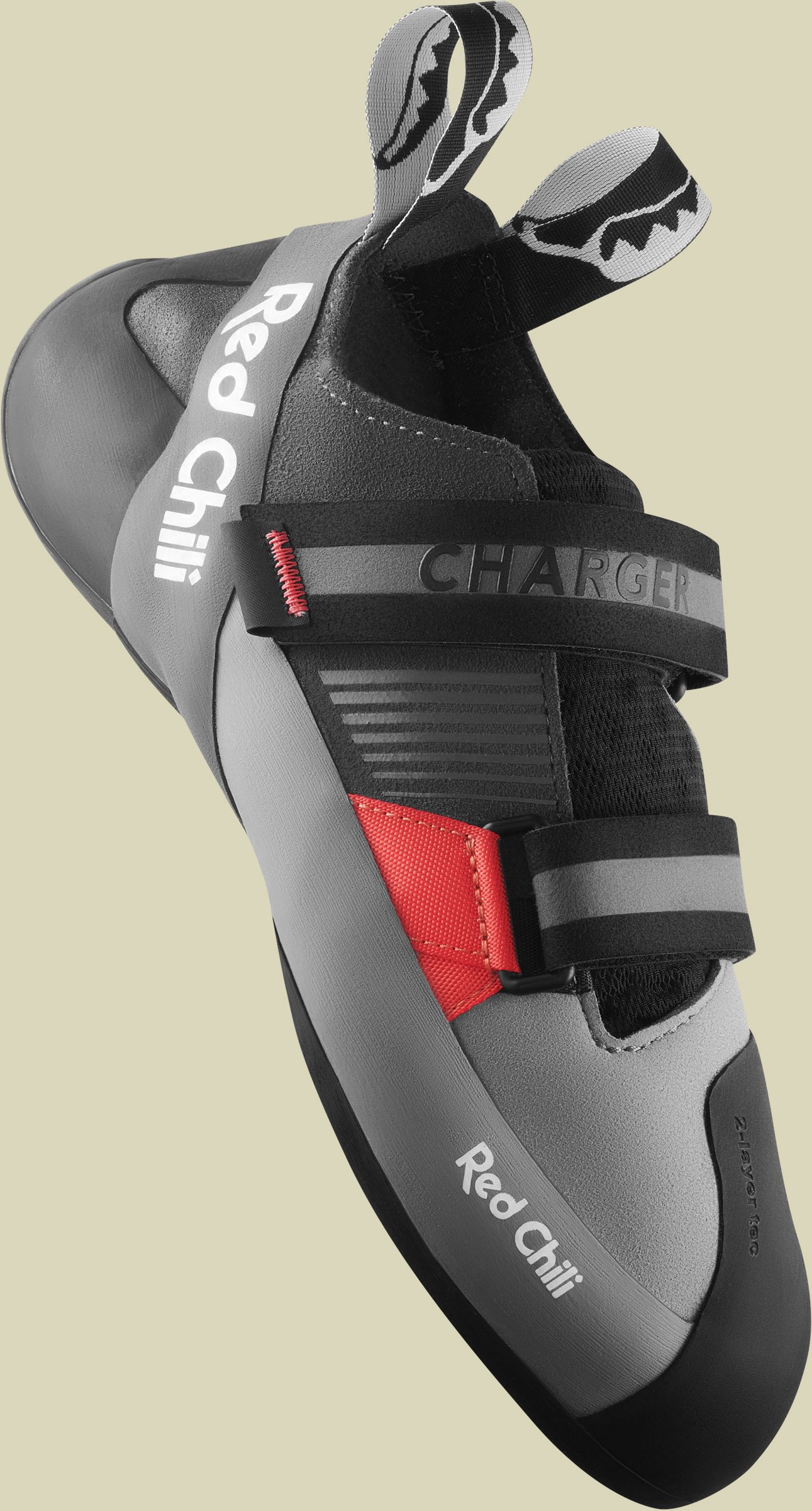 Charger II UK 7 grau - anthracite-red