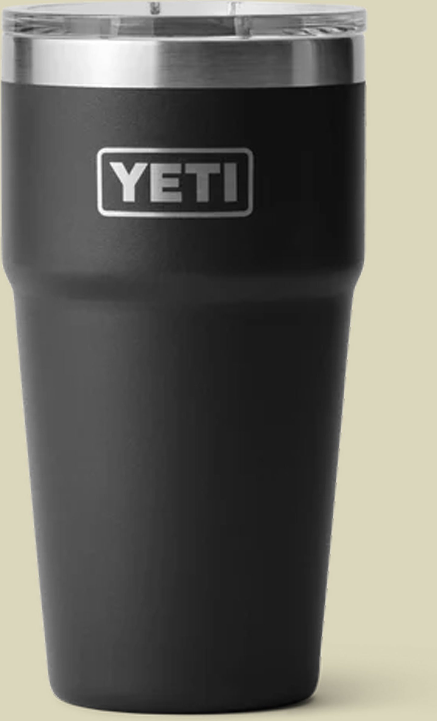 Single 20 oz stackable Cup 591 ml schwarz - black