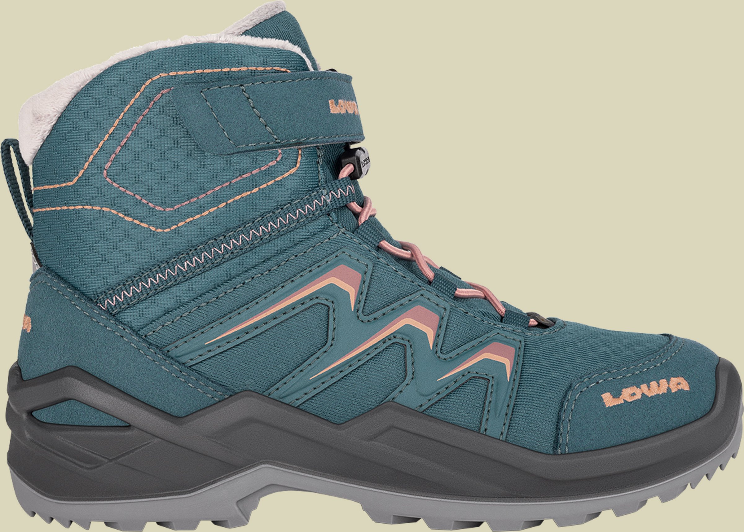 Maddox Warm GTX Junior 33 türkis - petrol/rose