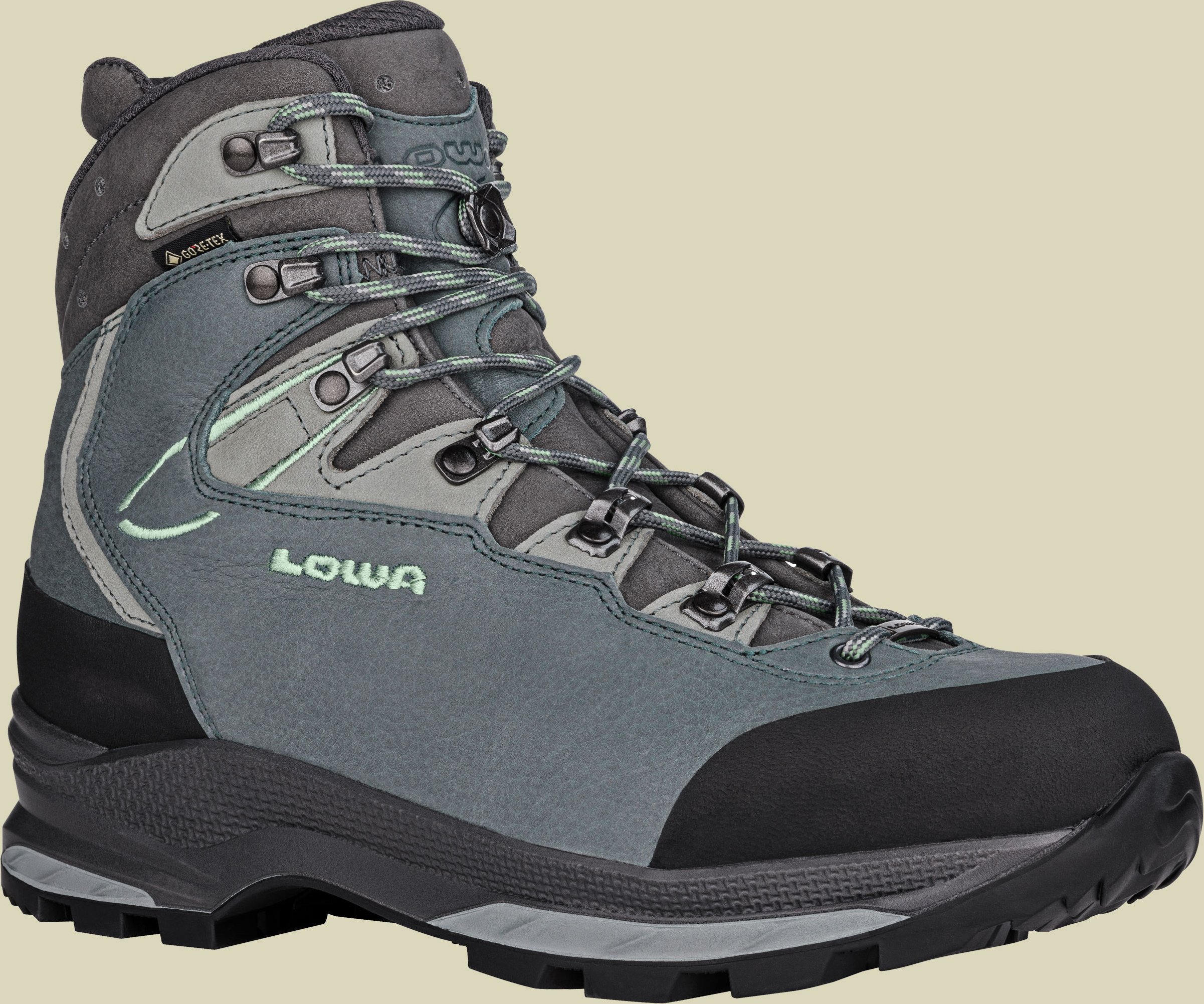 Mauria EVO GTX Women Größe UK 6 Farbe rauchgrün/jade