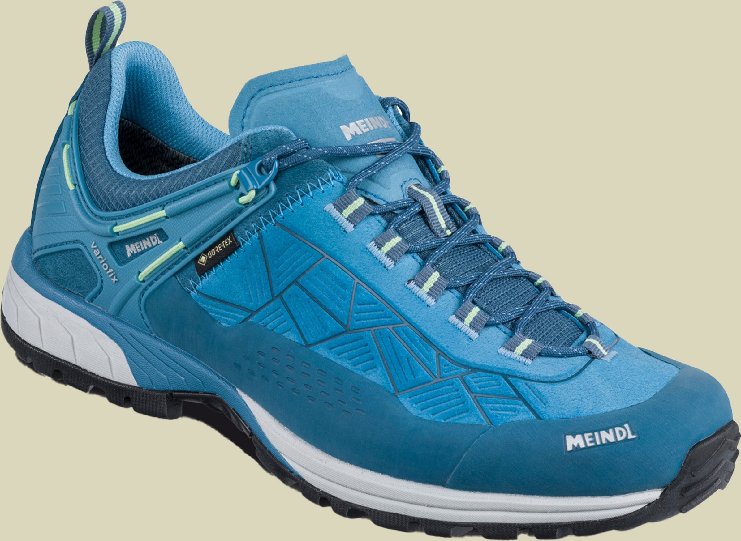 Top Trail Lady GTX Größe UK 8 Farbe hellblau/gelb