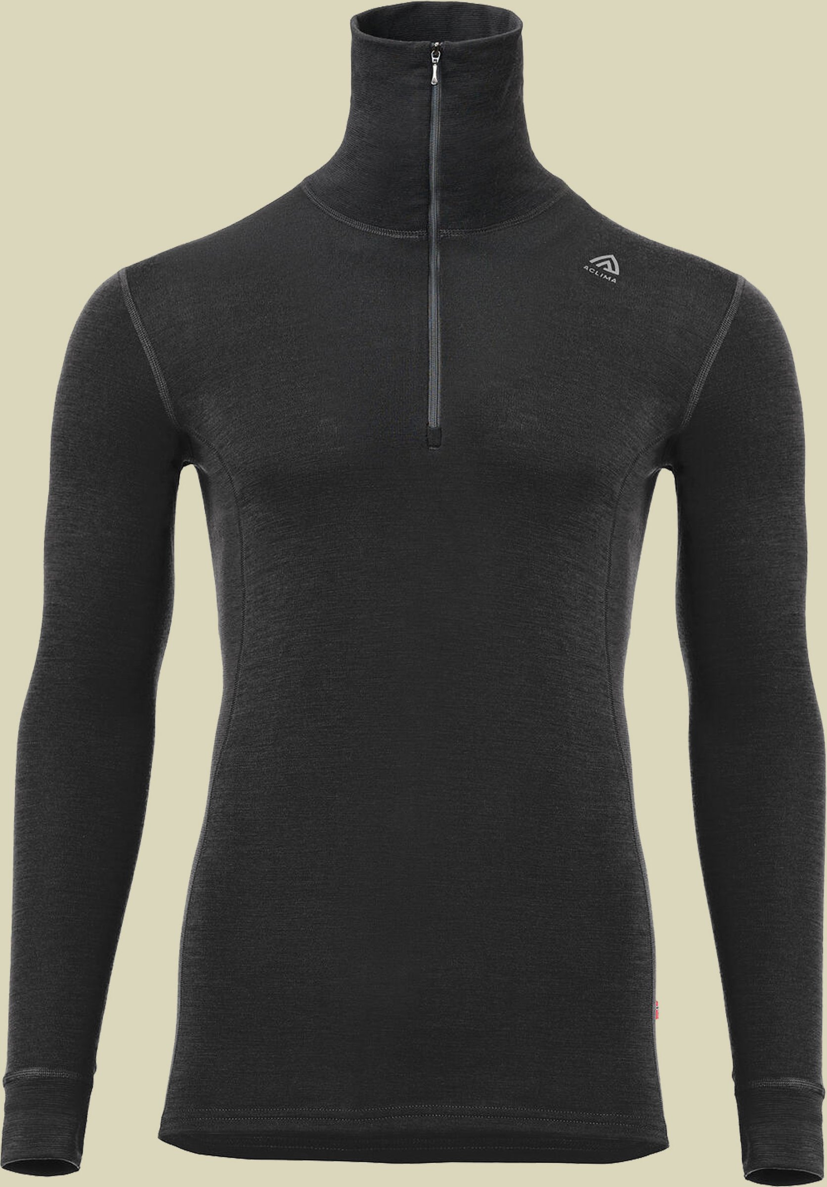 Thumbnail - WarmWool Polo Men schwarz XL - jet black