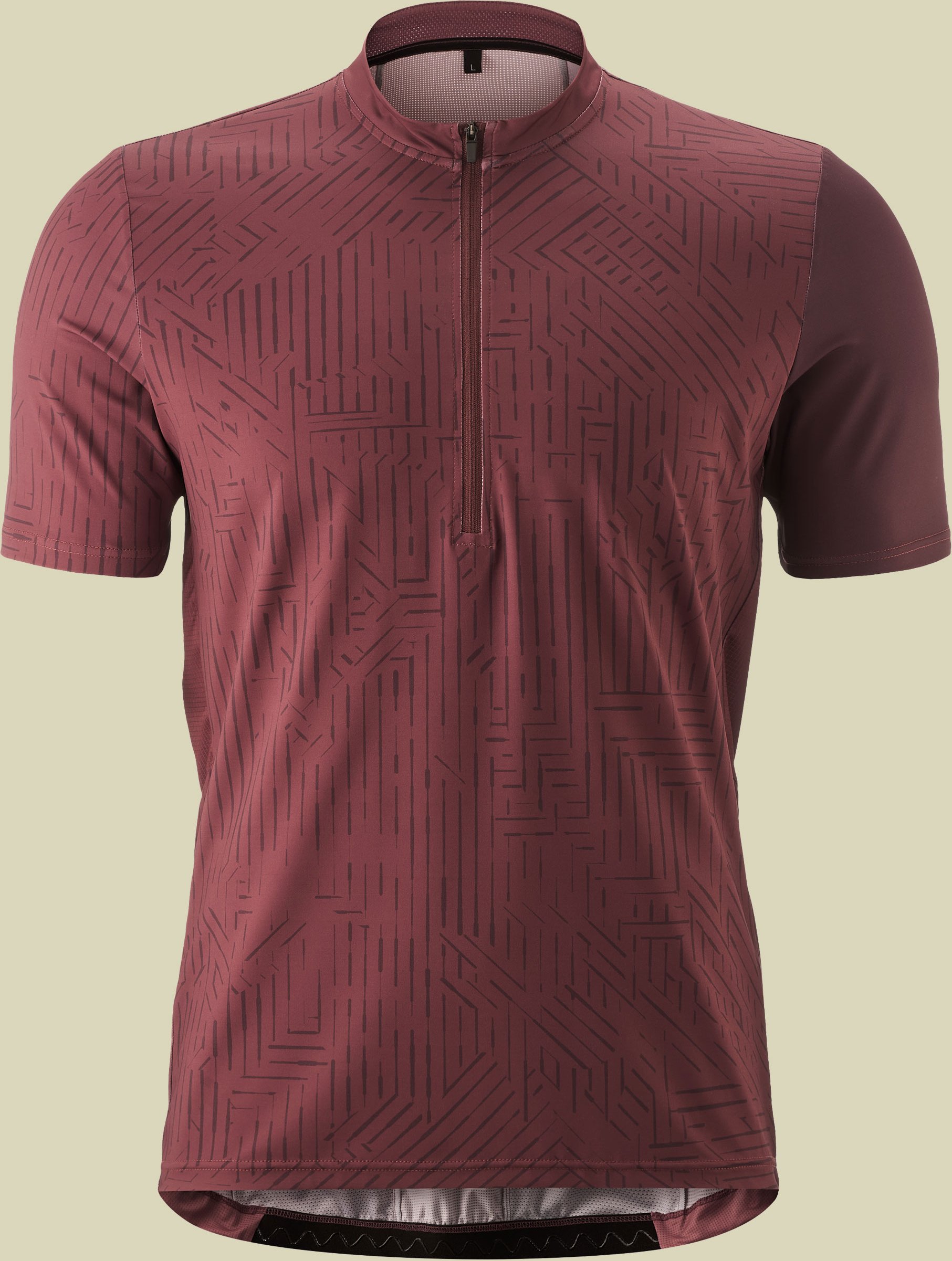 Adventure Jersey Halfzip Men L braun - Farbe cherokee brick