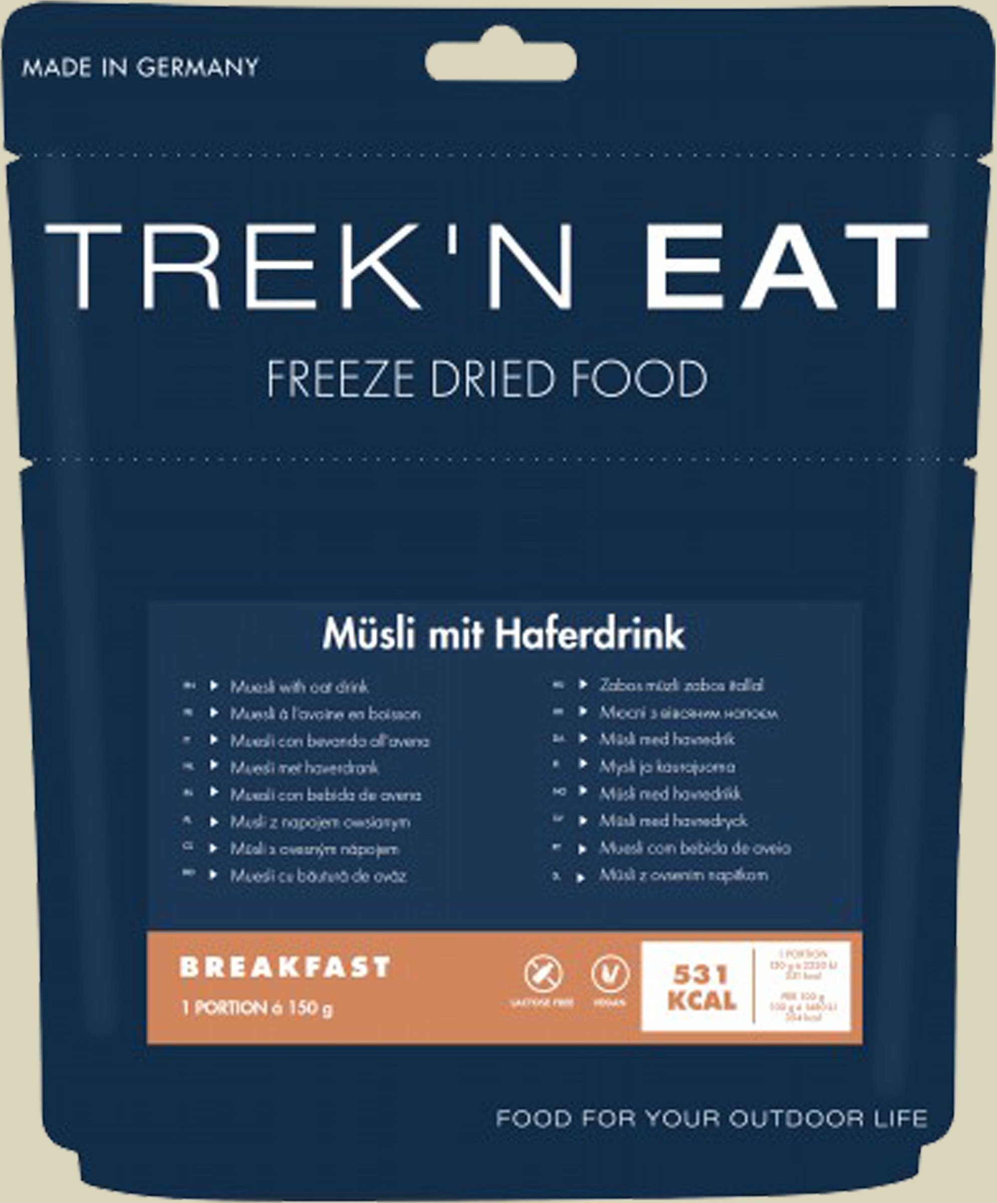 Trek'n Eat Müsli mit Haferdrink 150 g