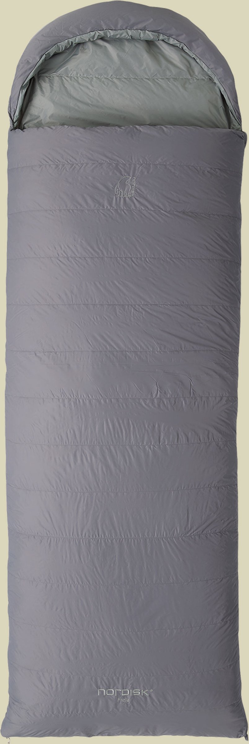 Freja ± 0° Blanket Sleeping Bag 175 cm (M) links - silver filigree grey