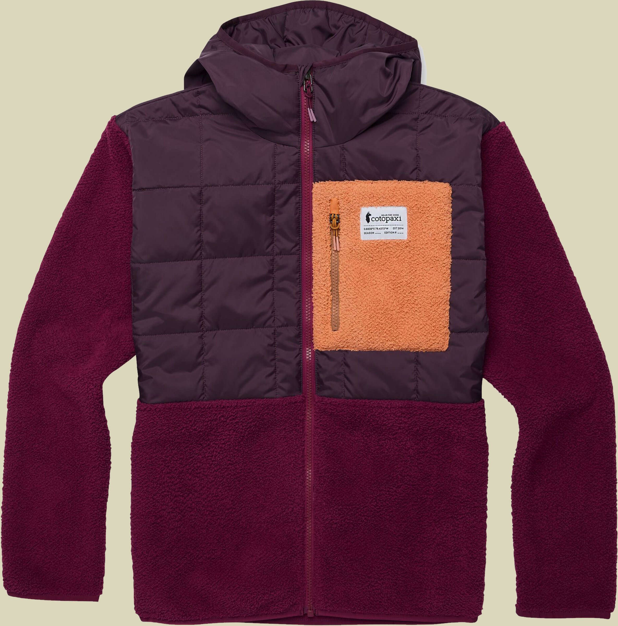 Trico Hybrid Hooded Jacket Women S lila - blackberry and jam