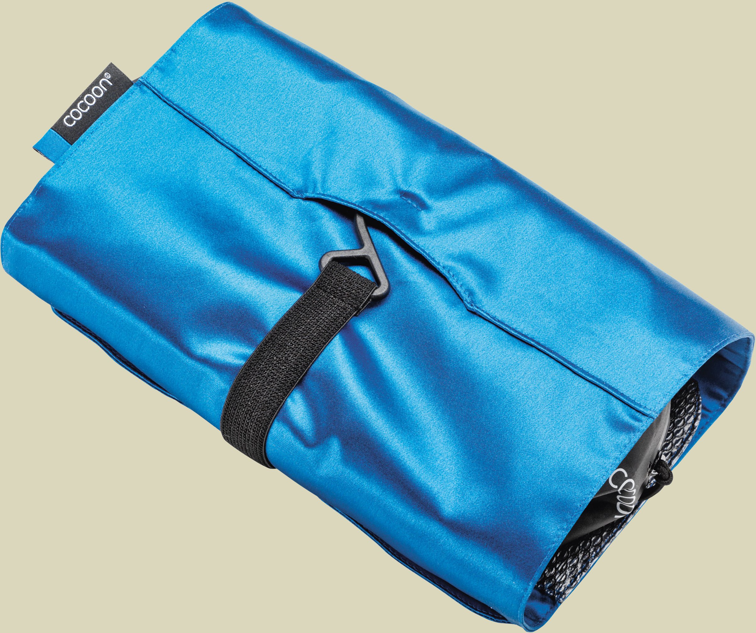 Hanging Toiletry Kit Minimalist / Silk Farbe: blue lagoon
