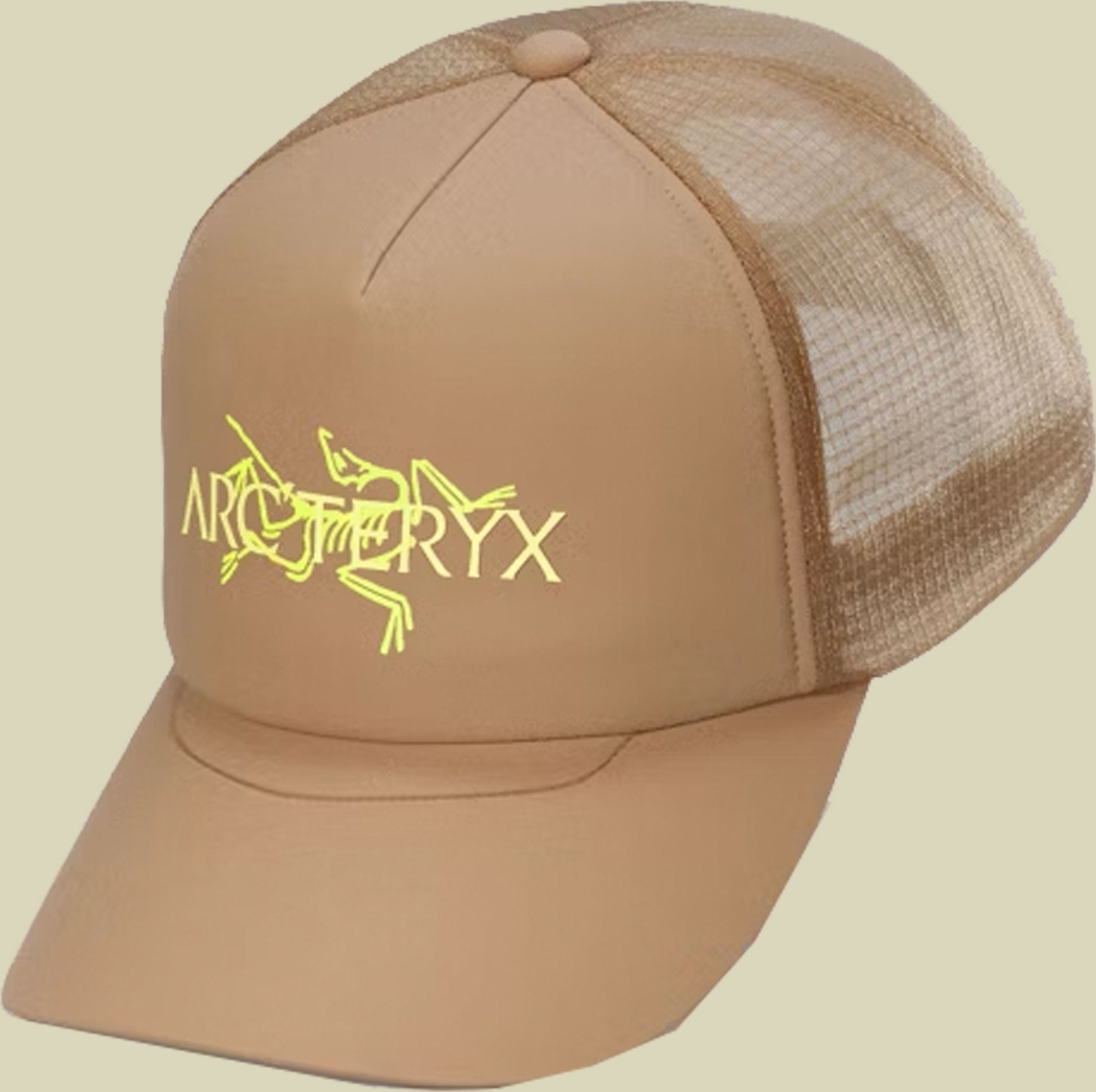 Bird Word Trucker Hat L-XL braun - canvas/euphoria