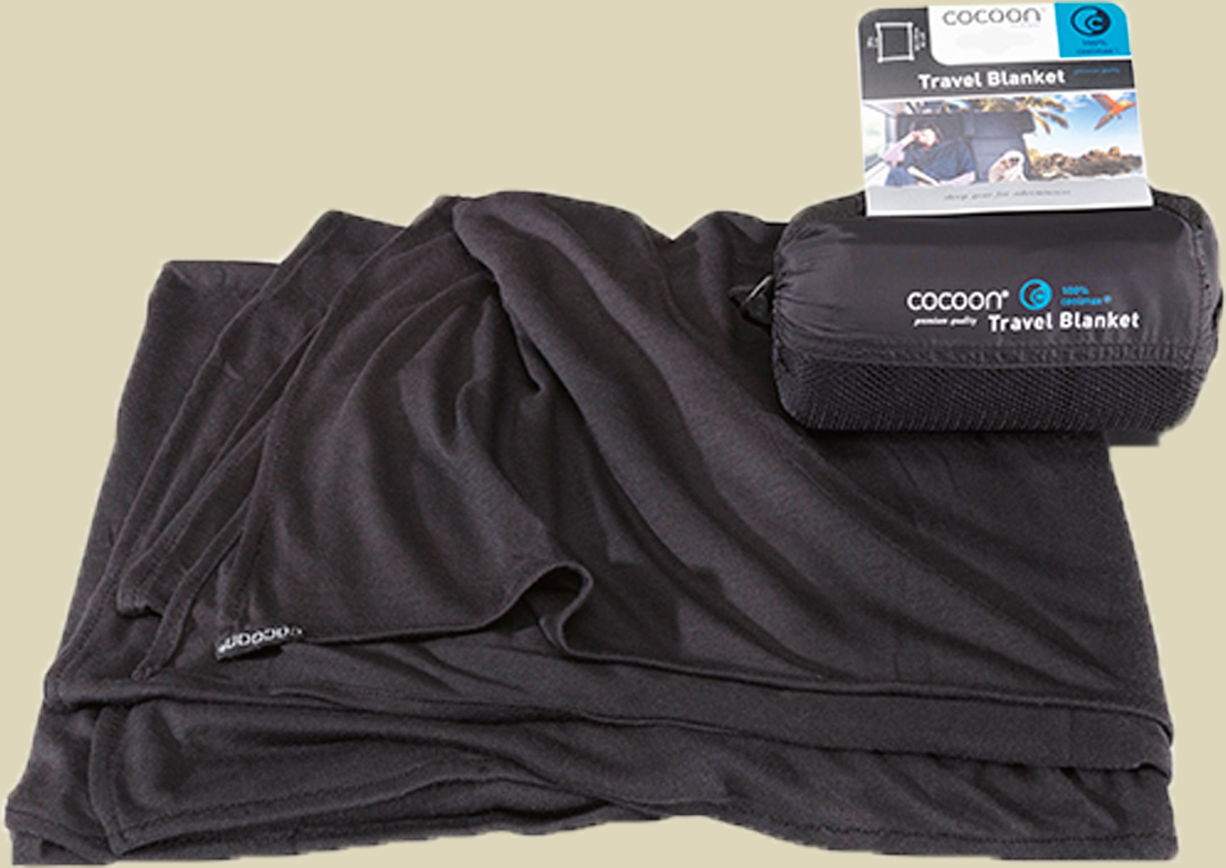 Coolmax-Decke Maße: 180 x 140 cm Farbe: black