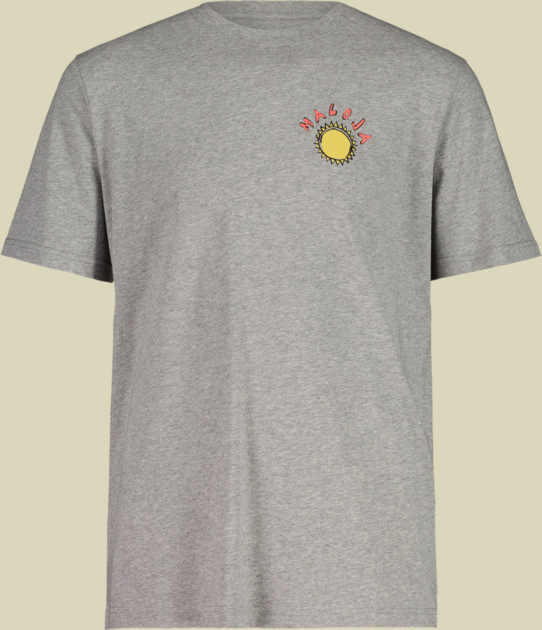 RappeiM. Organic Cotton Tee Men Größe L Farbe grey melange