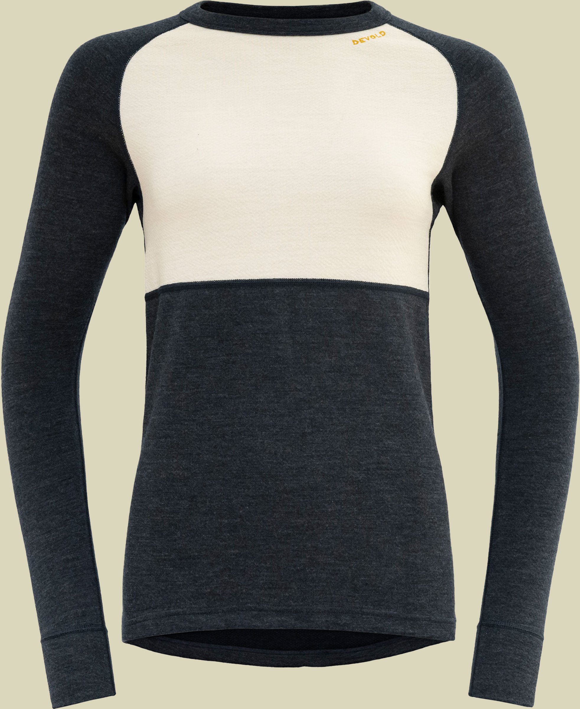 Expedition Merino Silk Shirt Woman L blau - ink/offwhite