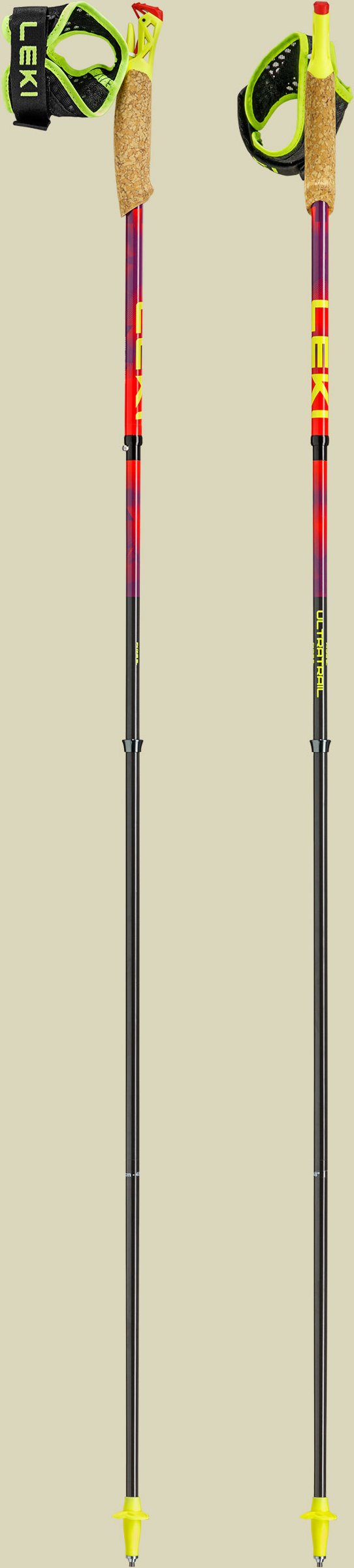 Ultratrail FX.One SuperLite 115 cm mehrfarbig - bright red-violet-neonyellow