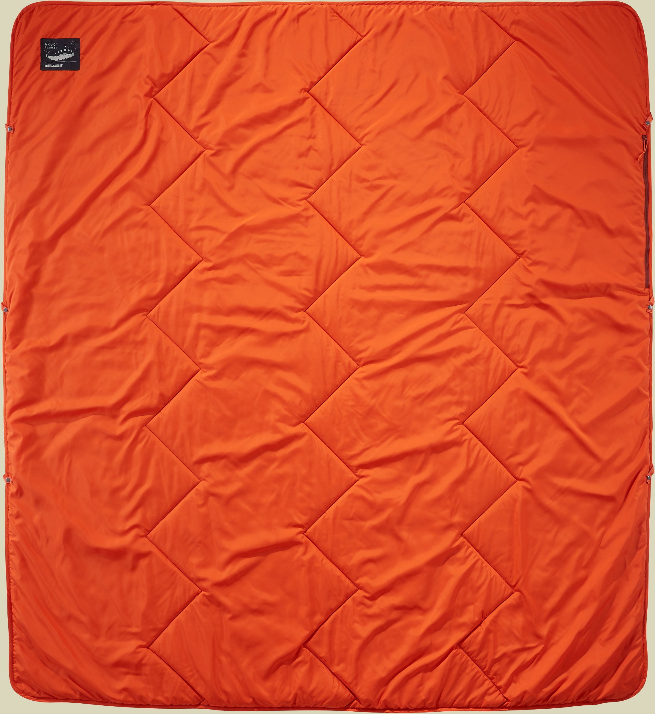 Argo Blanket 198 x 183 cm rot - solid red