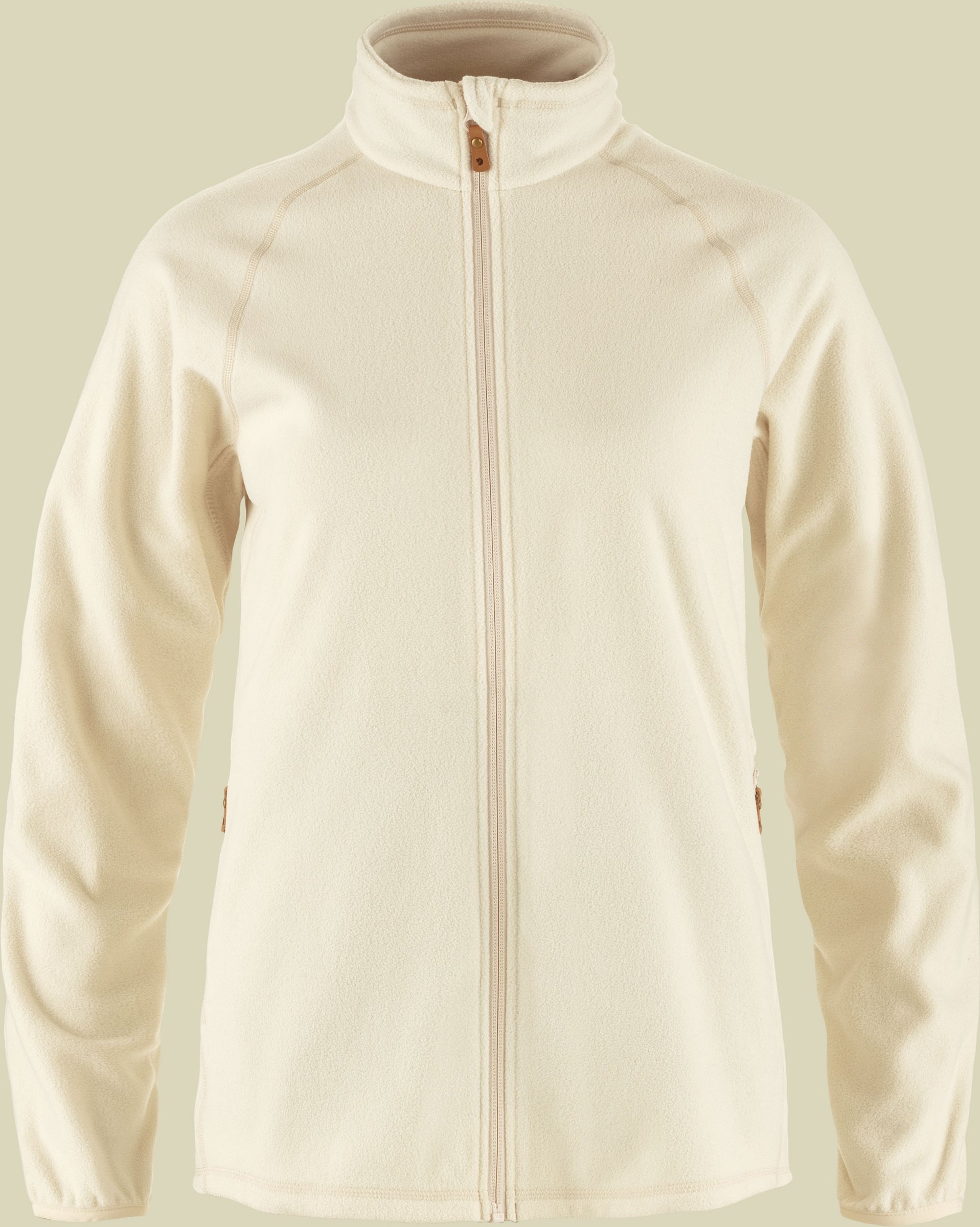 Övik Lite Fleece Jacket Women M weiß - chalk white
