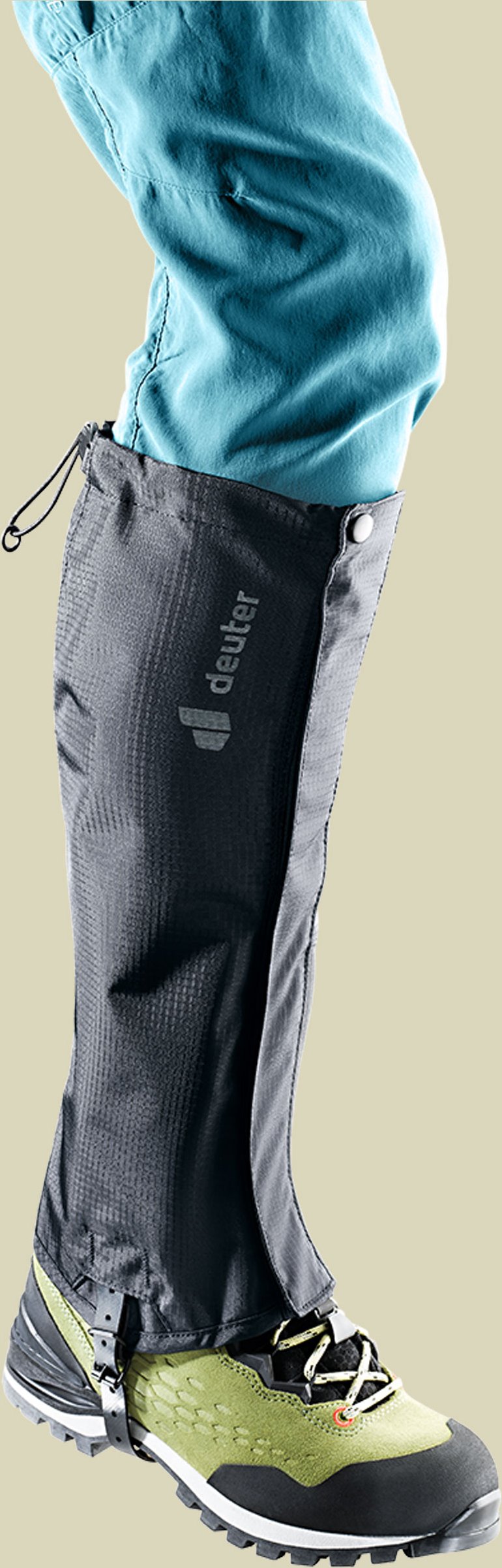 Gaiter, unisex S schwarz - Farbe black