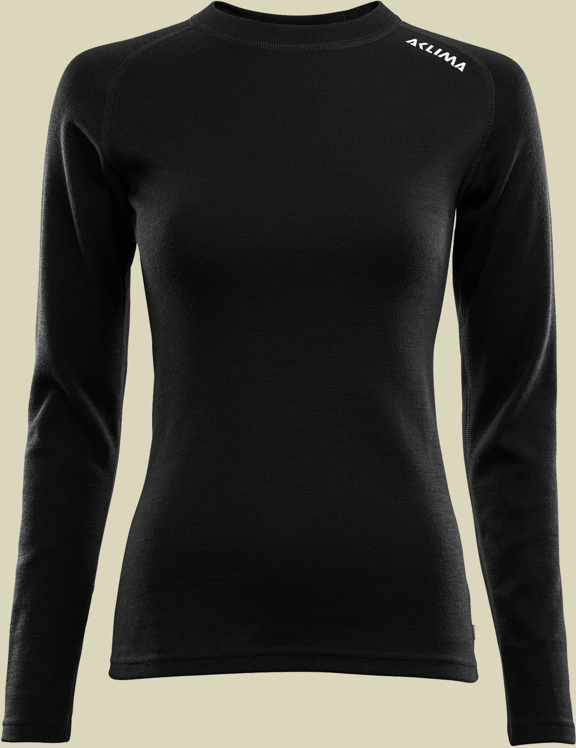 WarmWool Crew Neck Woman S jet black