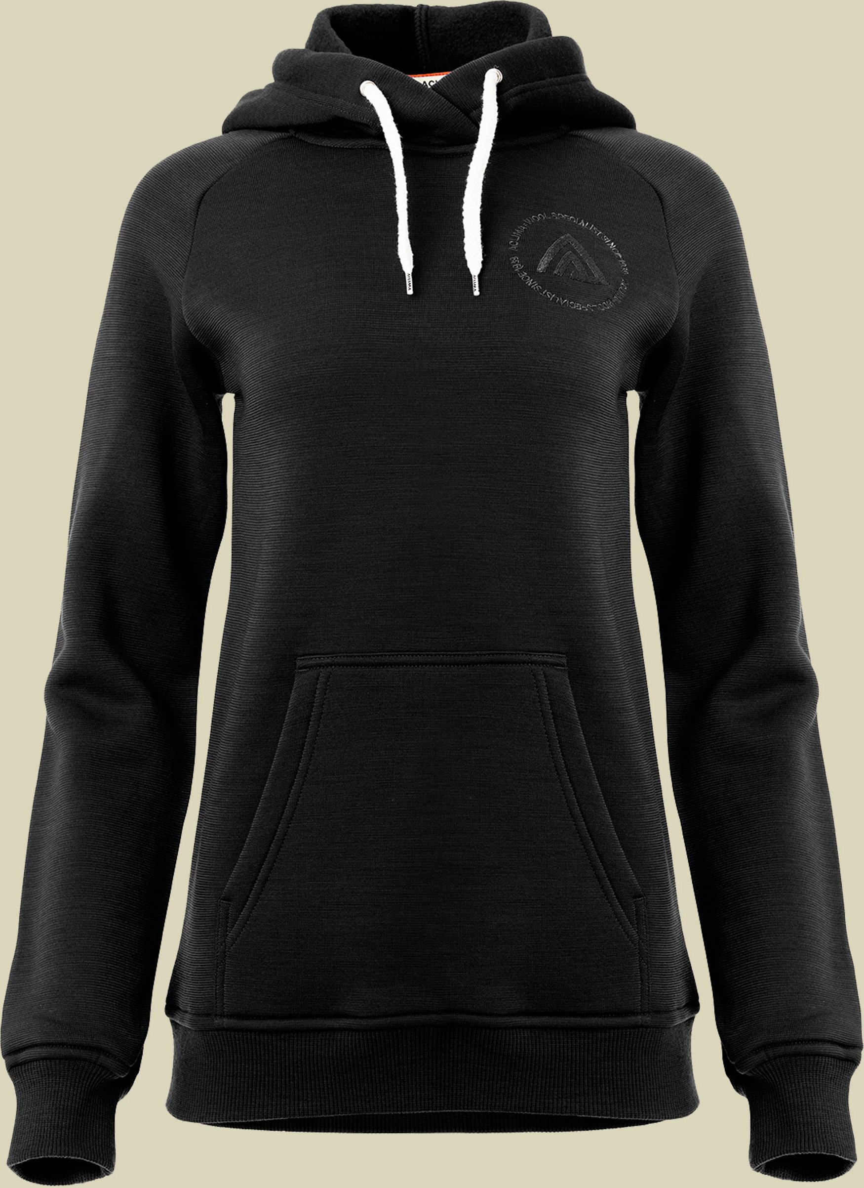 FleeceWool V2 Hoodie Woman schwarz M - jet black