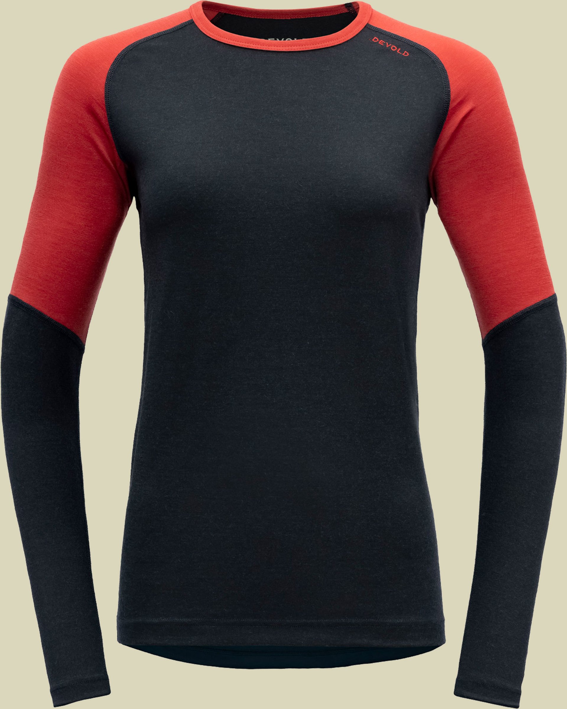 Thumbnail - Jakta Merino 200 Shirt Woman ink/beauty XL - schwarz